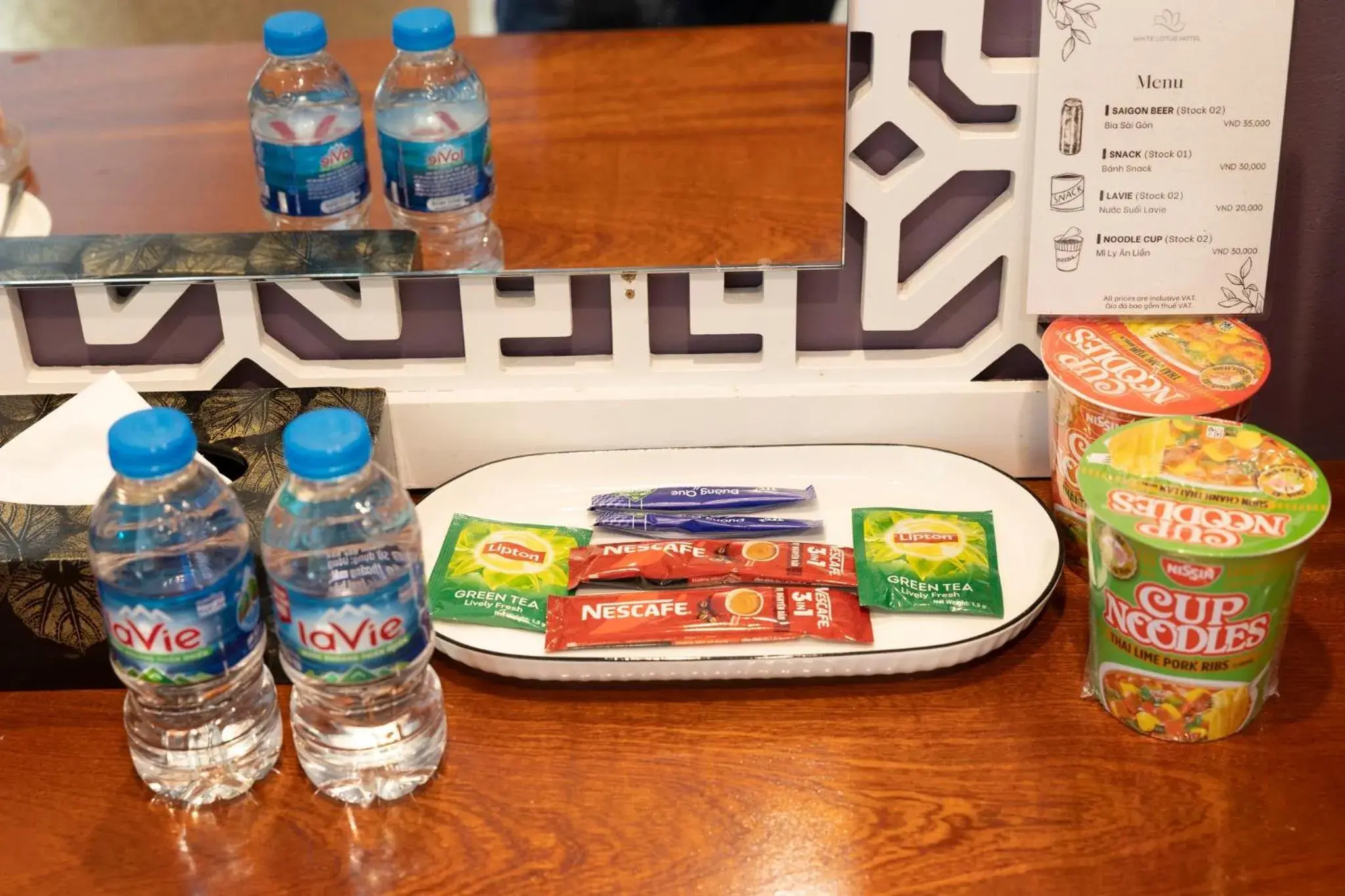 Food and drinks in White Lotus Hotel Saigon Food and drinks in White Lotus Hotel Saigon