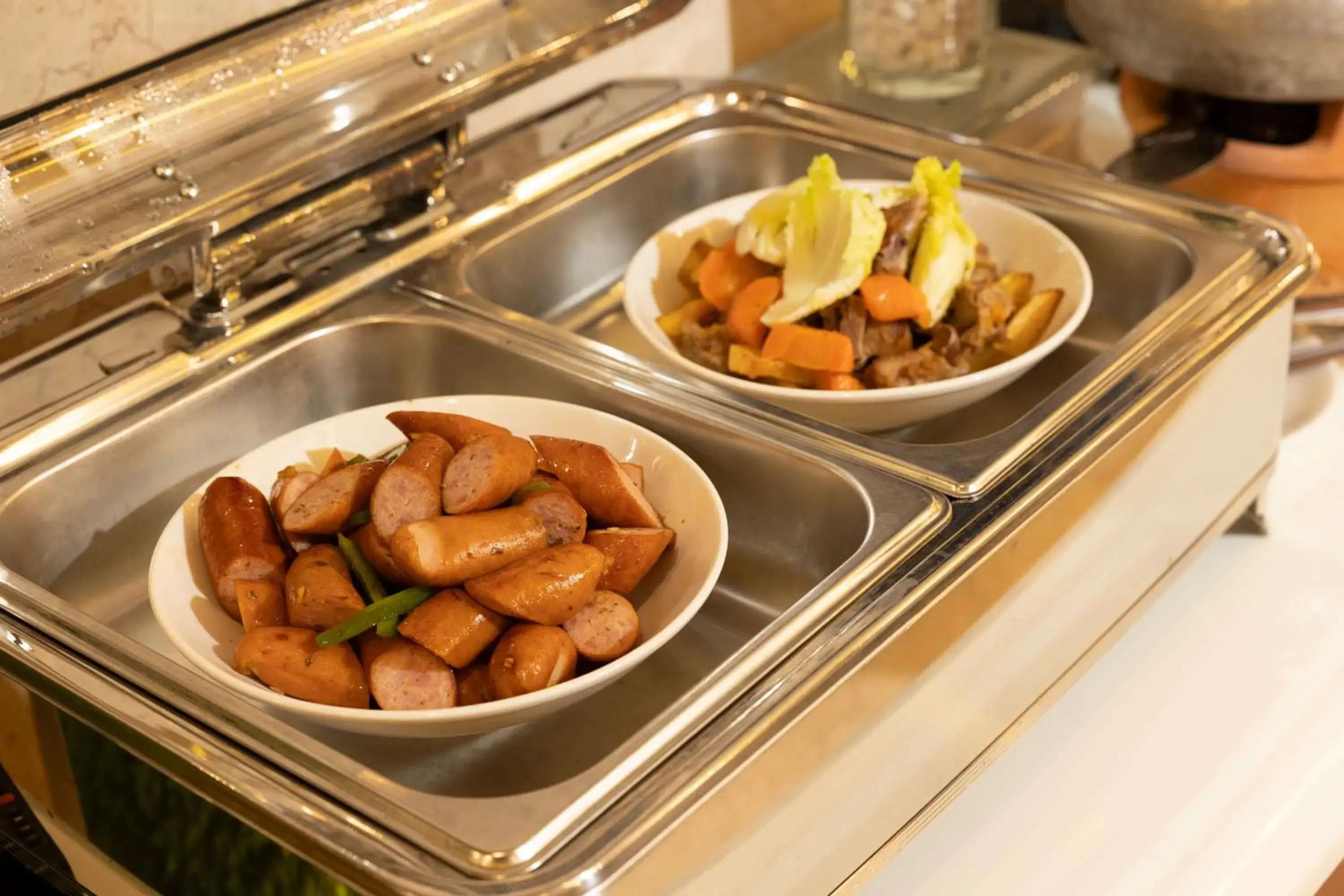 Buffet breakfast in White Lotus Hotel Saigon Buffet breakfast in White Lotus Hotel Saigon