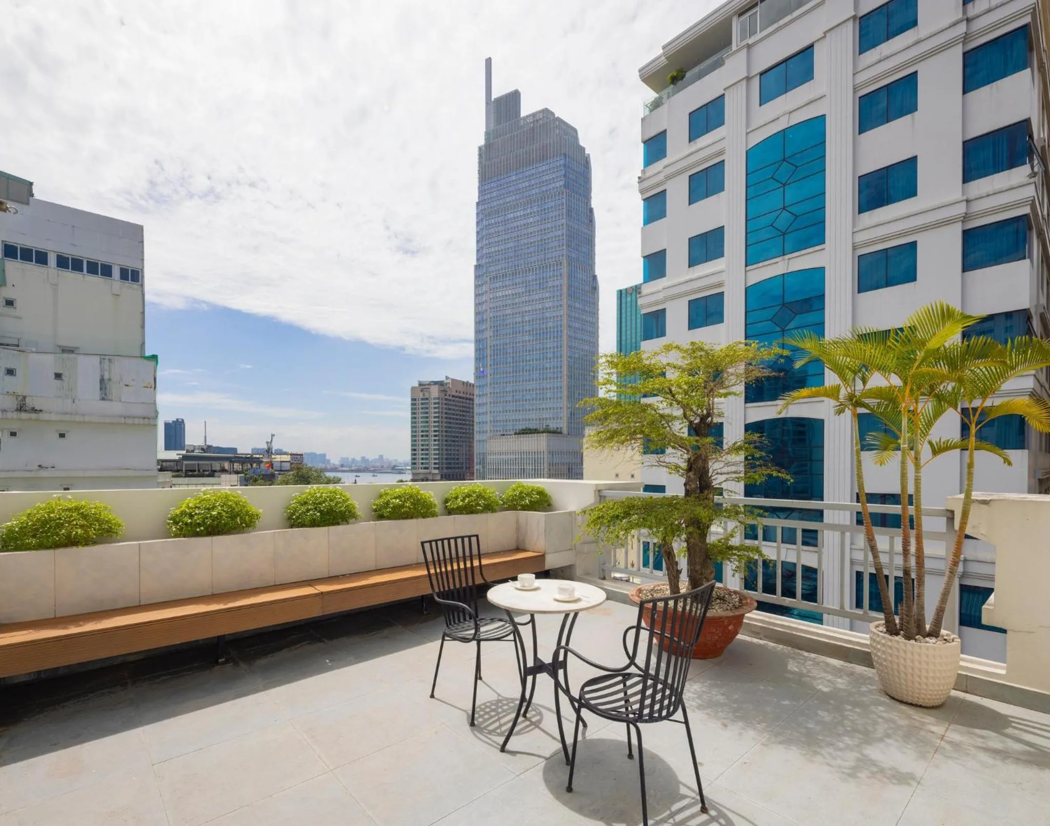 View (from property/room) in White Lotus Hotel Saigon