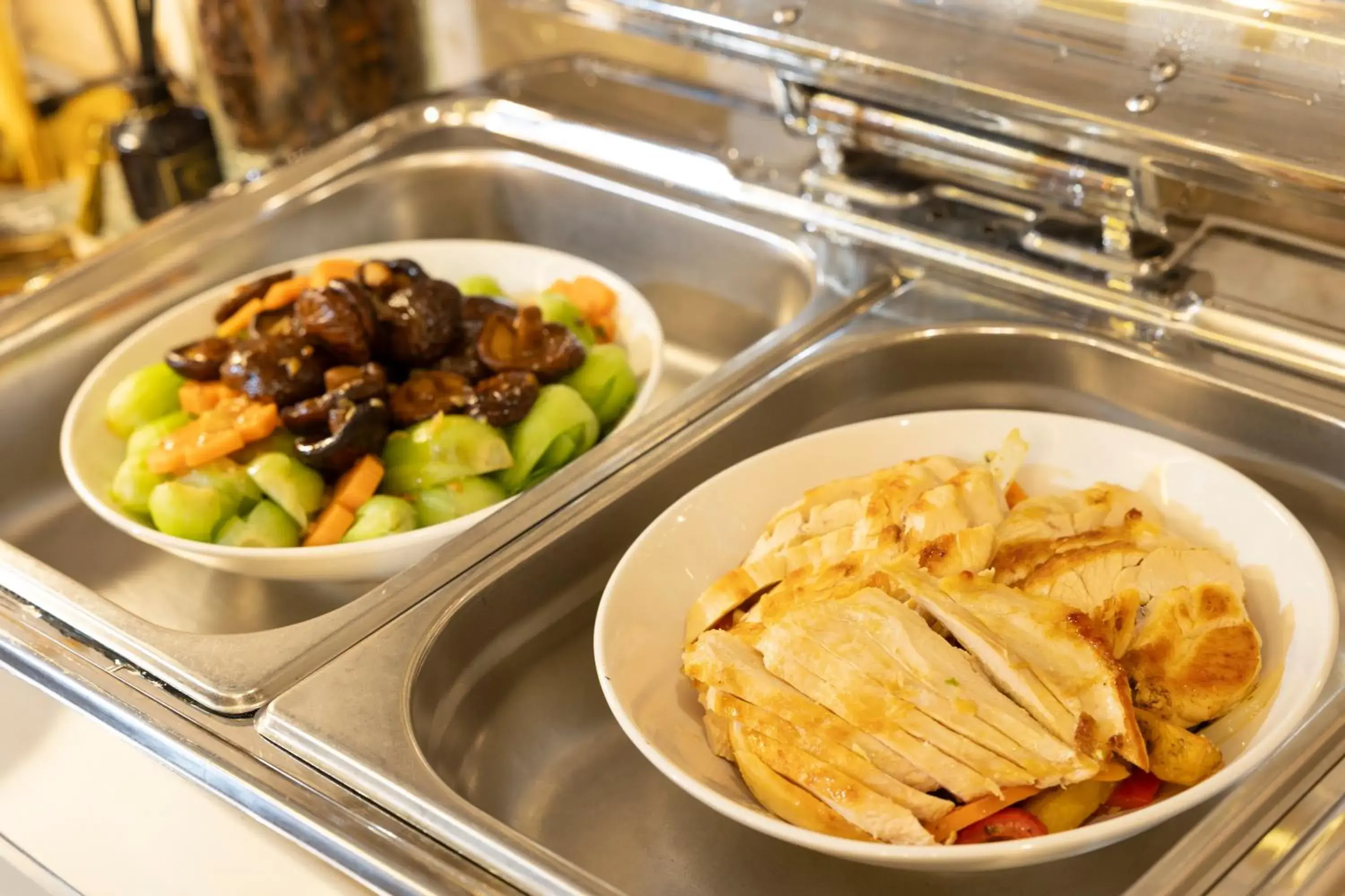 Buffet breakfast in White Lotus Hotel Saigon Buffet breakfast in White Lotus Hotel Saigon