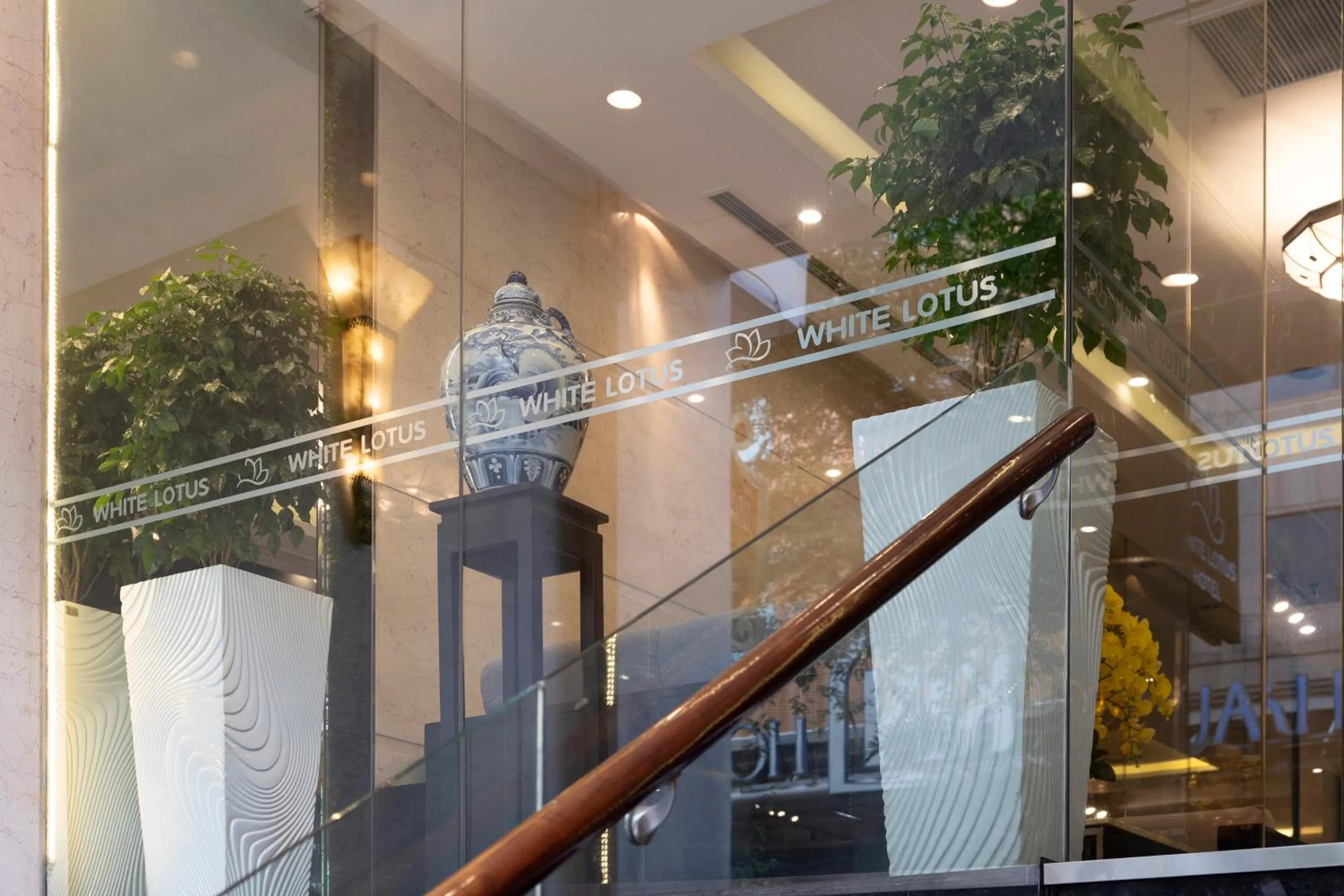 Logo/Certificate/Sign in White Lotus Hotel Saigon