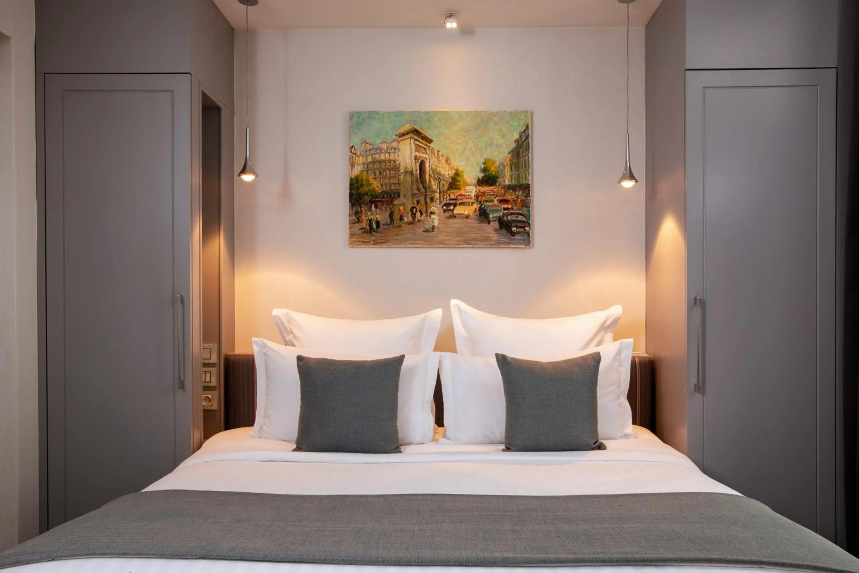 Bedroom, Bed in Hôtel Le Pradey