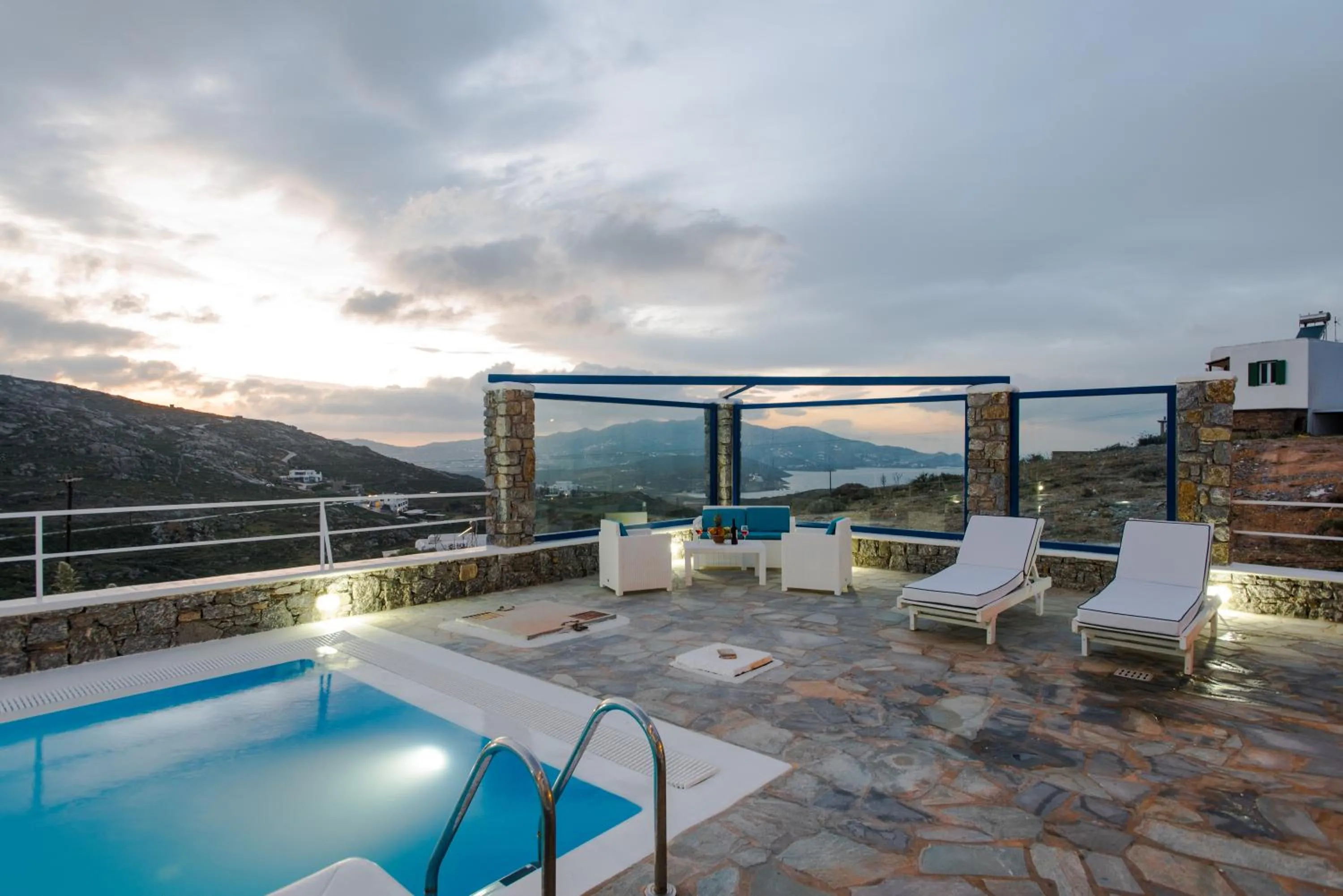 Natural landscape in Mykonos Pro-care Suites