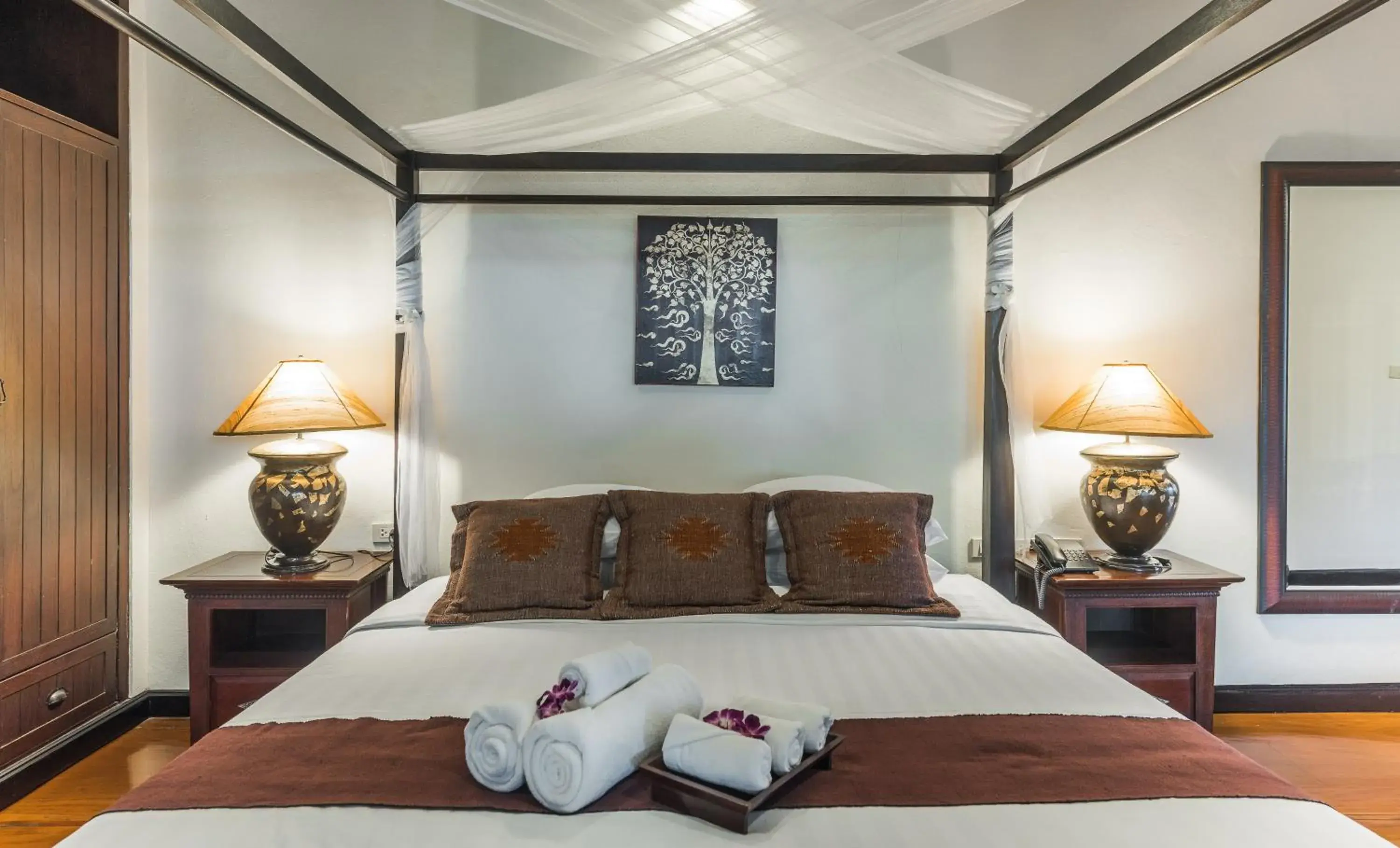 Bed in Gassan Khuntan Golf & Resort Bed in Gassan Khuntan Golf & Resort