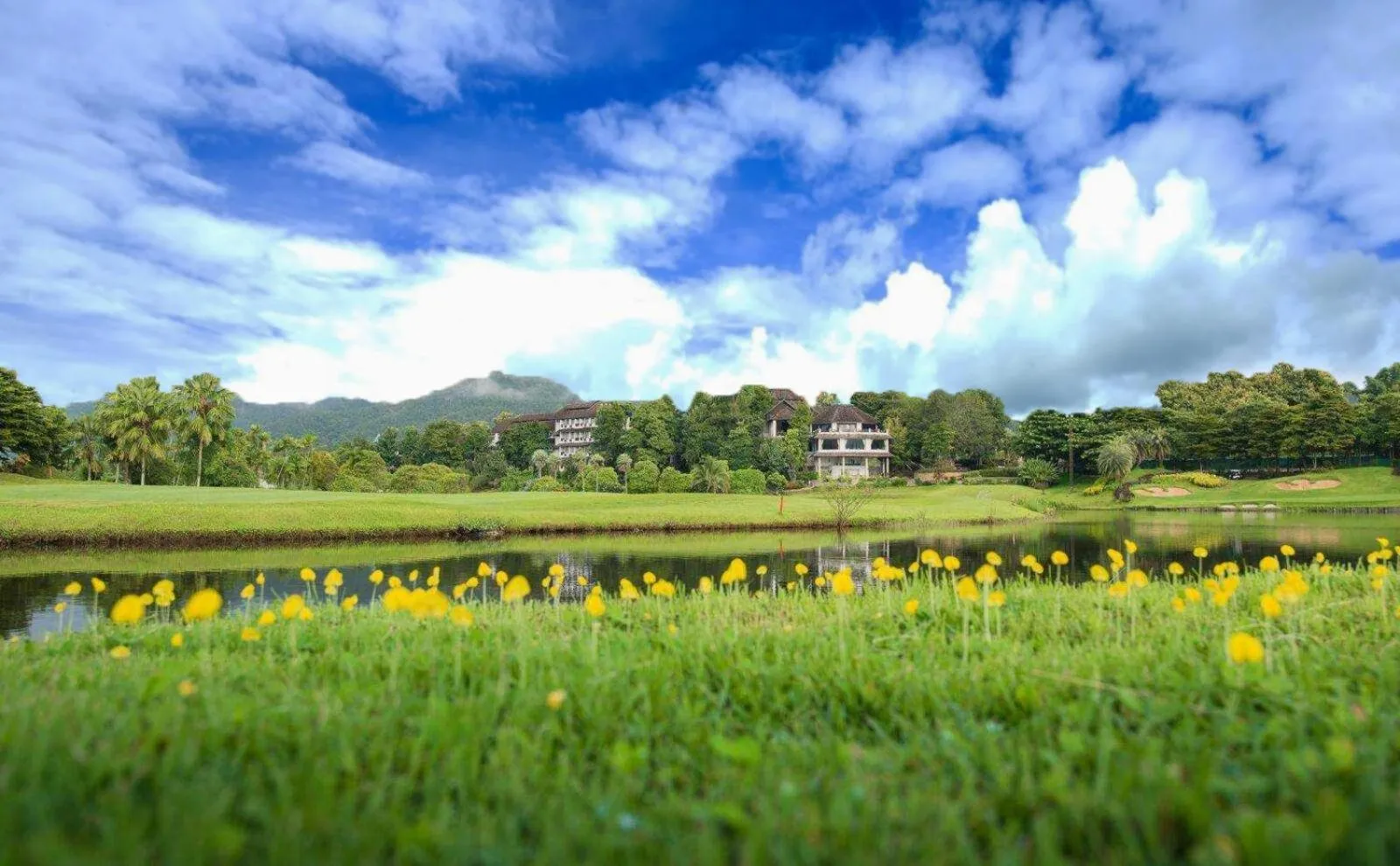 Natural landscape in Gassan Khuntan Golf & Resort