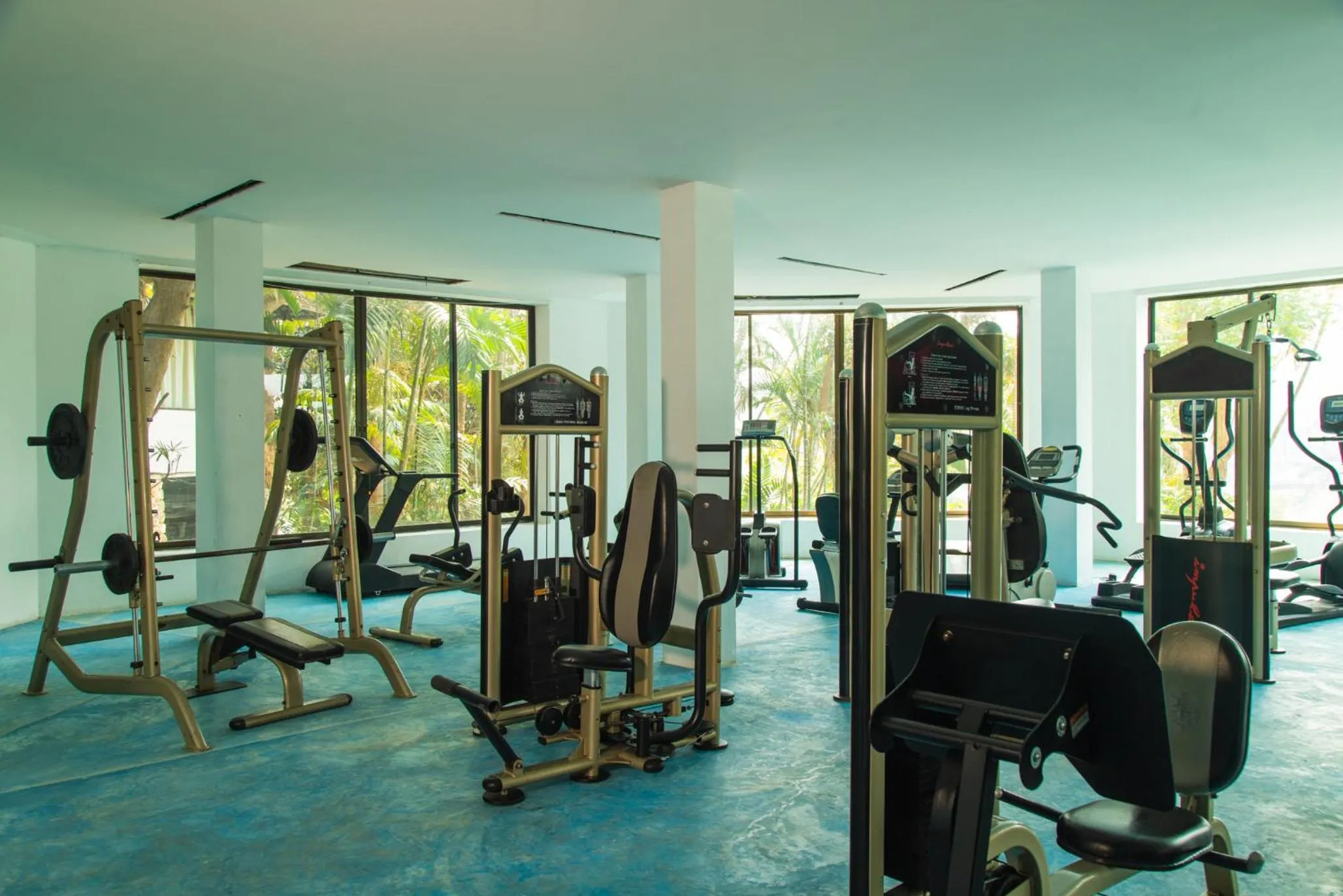 Fitness centre/facilities in Gassan Khuntan Golf & Resort