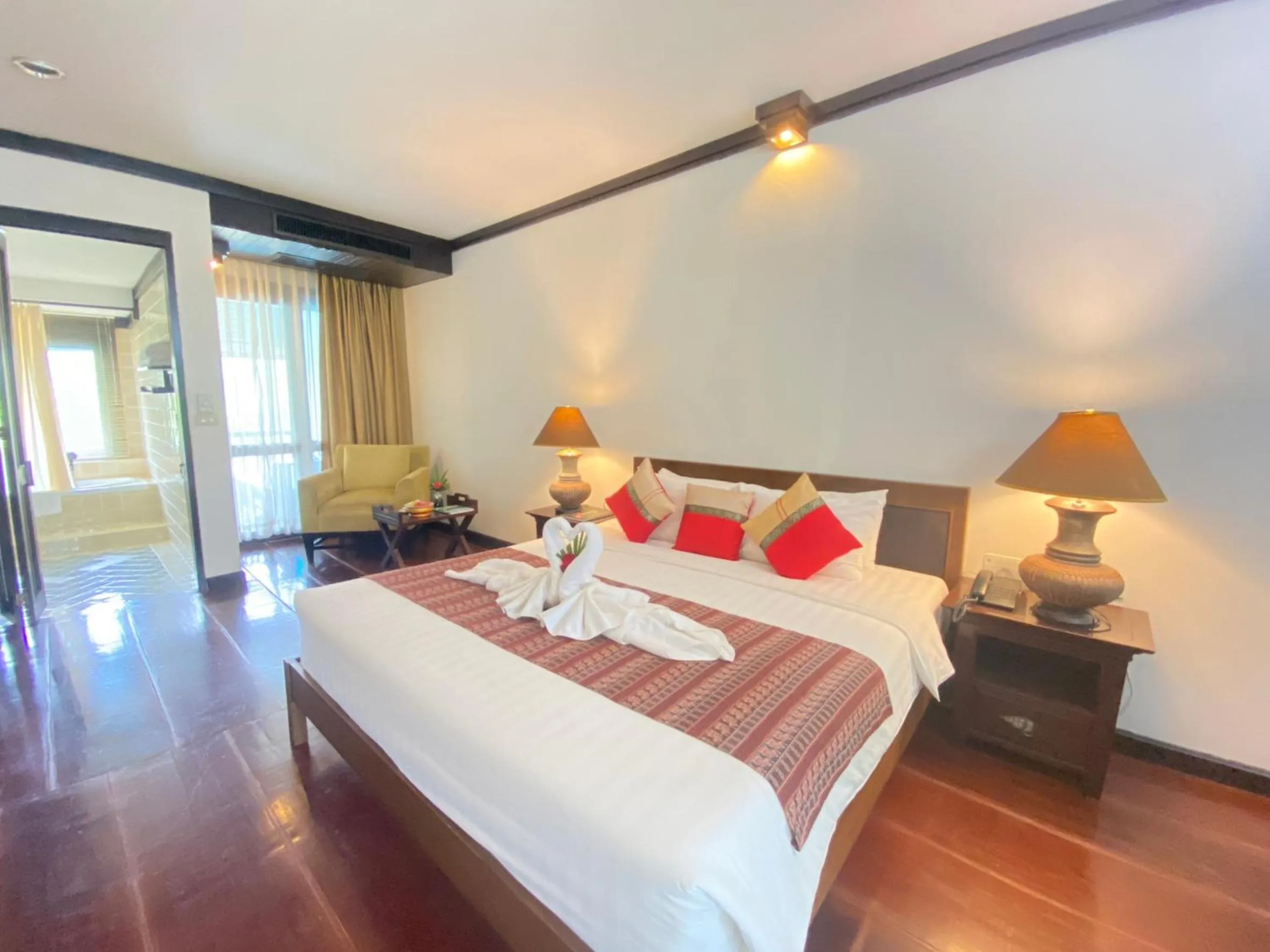 Photo of the whole room, Bed in Gassan Khuntan Golf & Resort