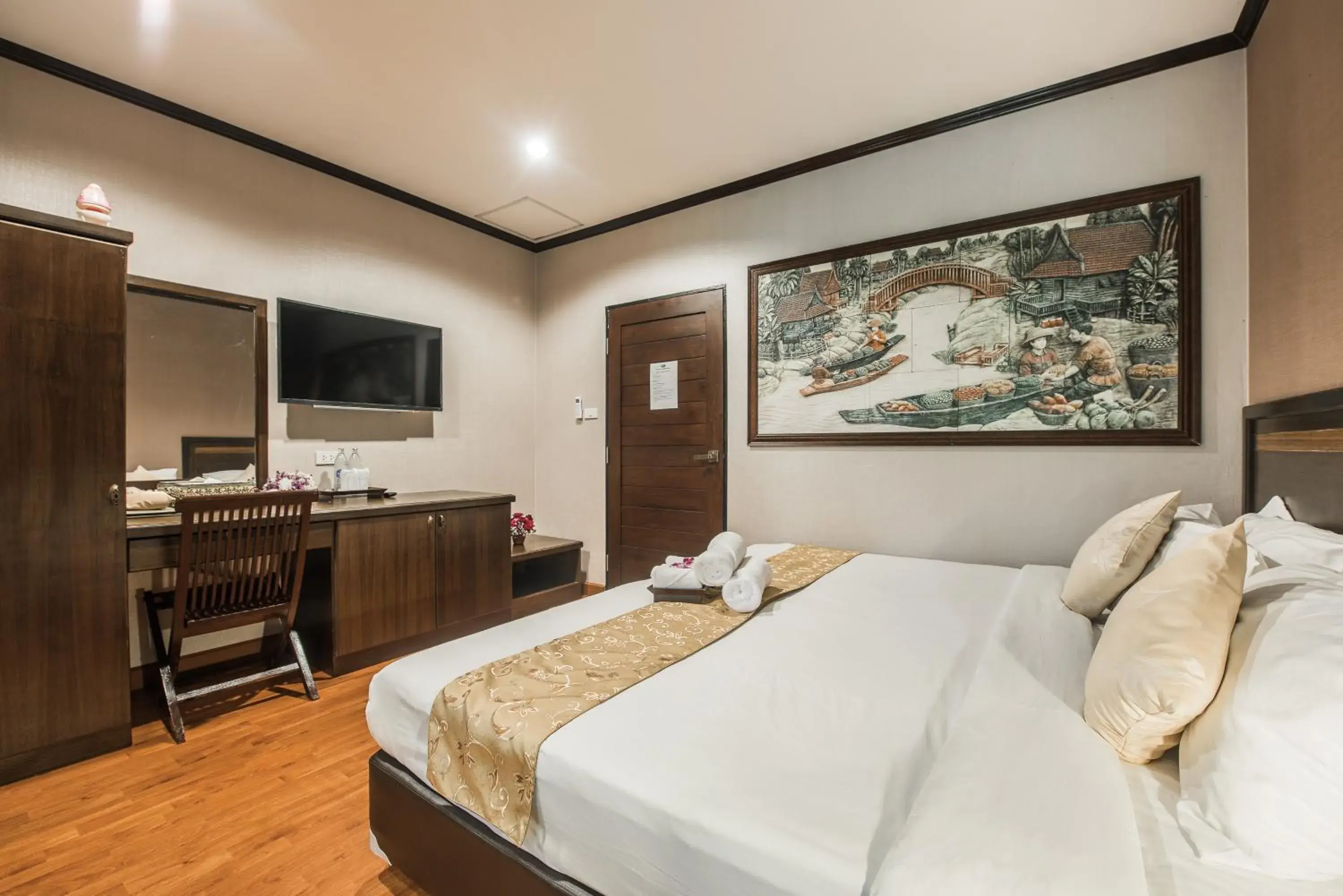 Bed in Gassan Khuntan Golf & Resort Bed in Gassan Khuntan Golf & Resort