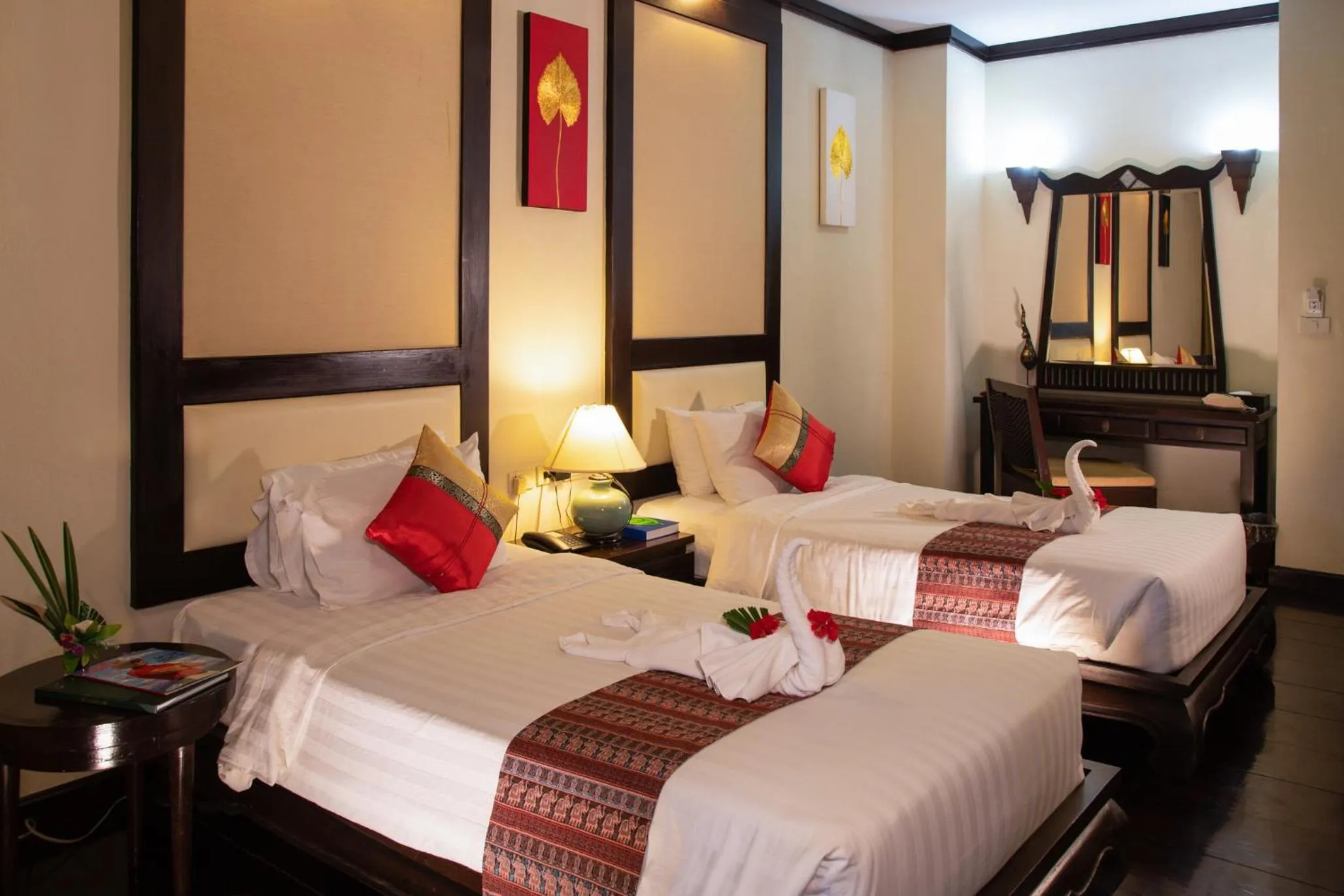 Photo of the whole room, Bed in Gassan Khuntan Golf & Resort