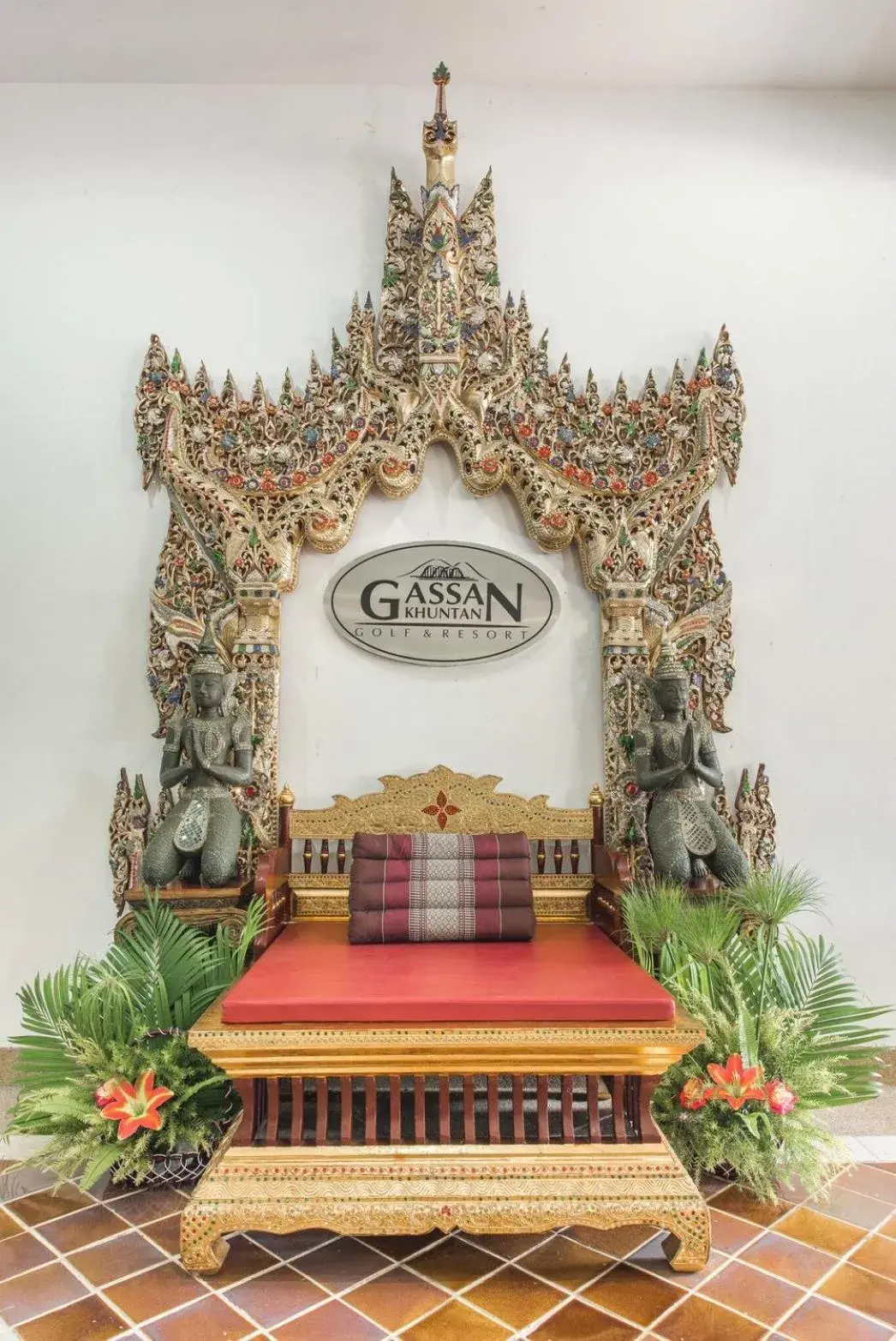 Lobby or reception in Gassan Khuntan Golf & Resort Lobby or reception in Gassan Khuntan Golf & Resort