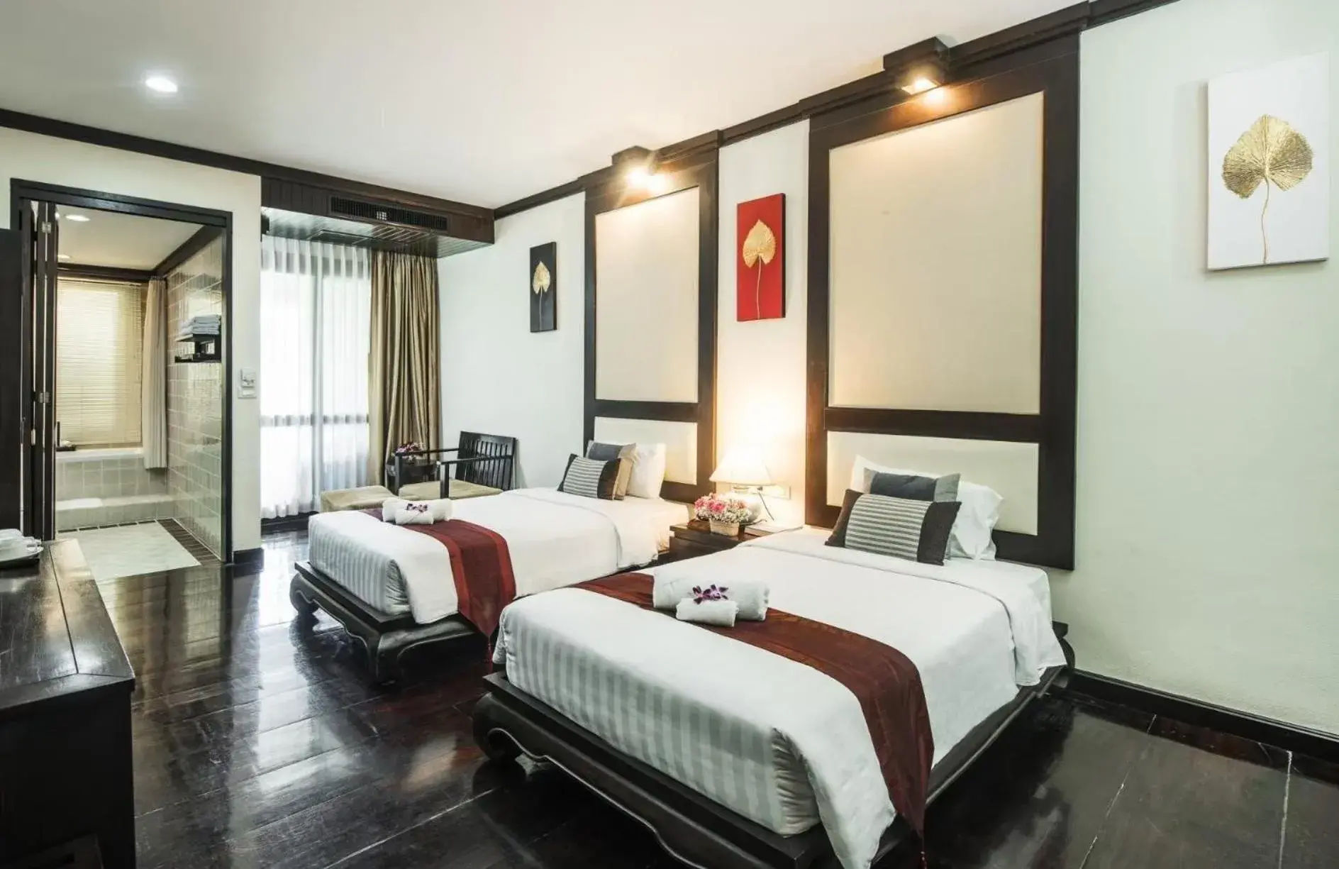 Bedroom, Bed in Gassan Khuntan Golf & Resort Bedroom, Bed in Gassan Khuntan Golf & Resort