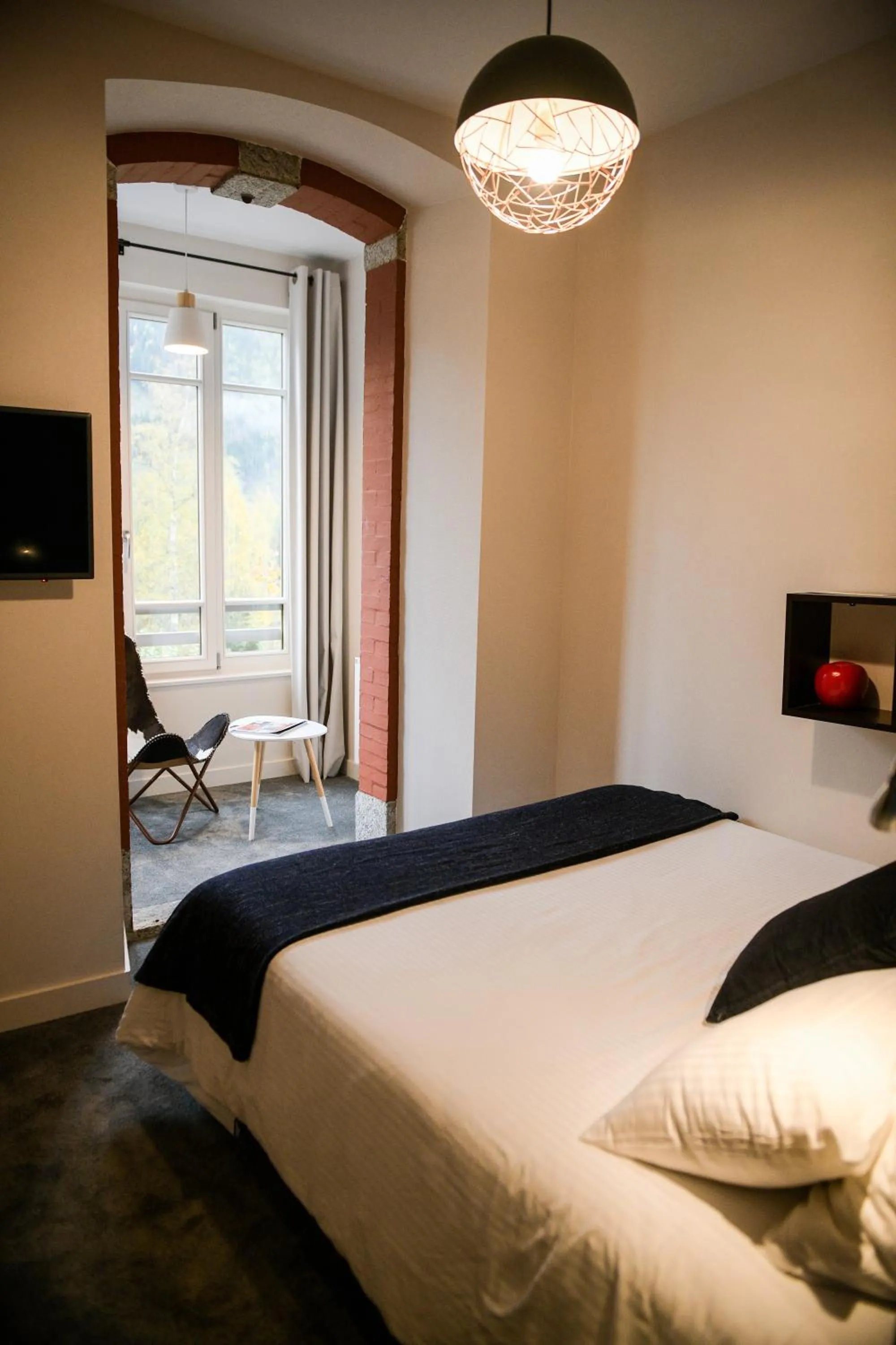 Bed in Appart'Hotel Aiguille Verte & Spa