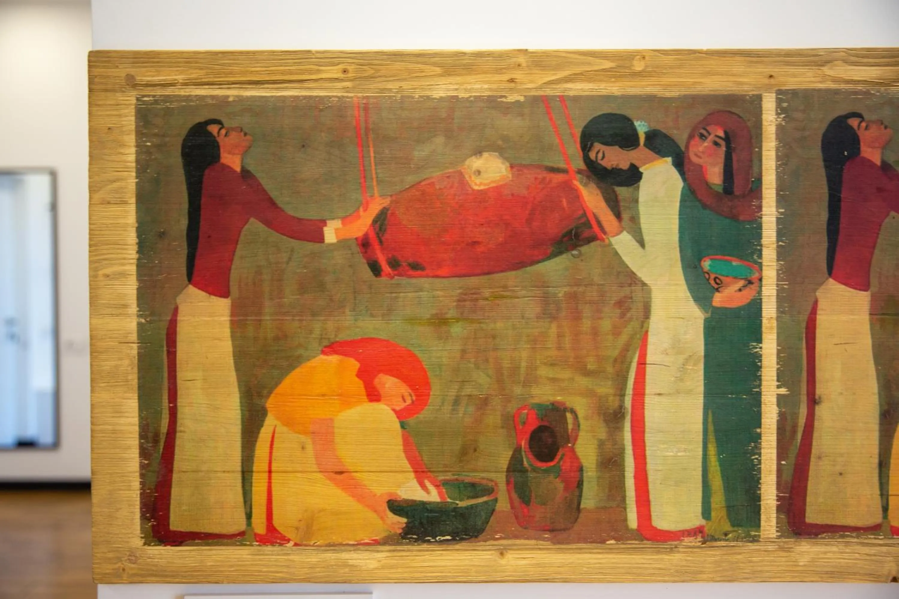 Decorative detail in RIS Dalma Collection Yerevan