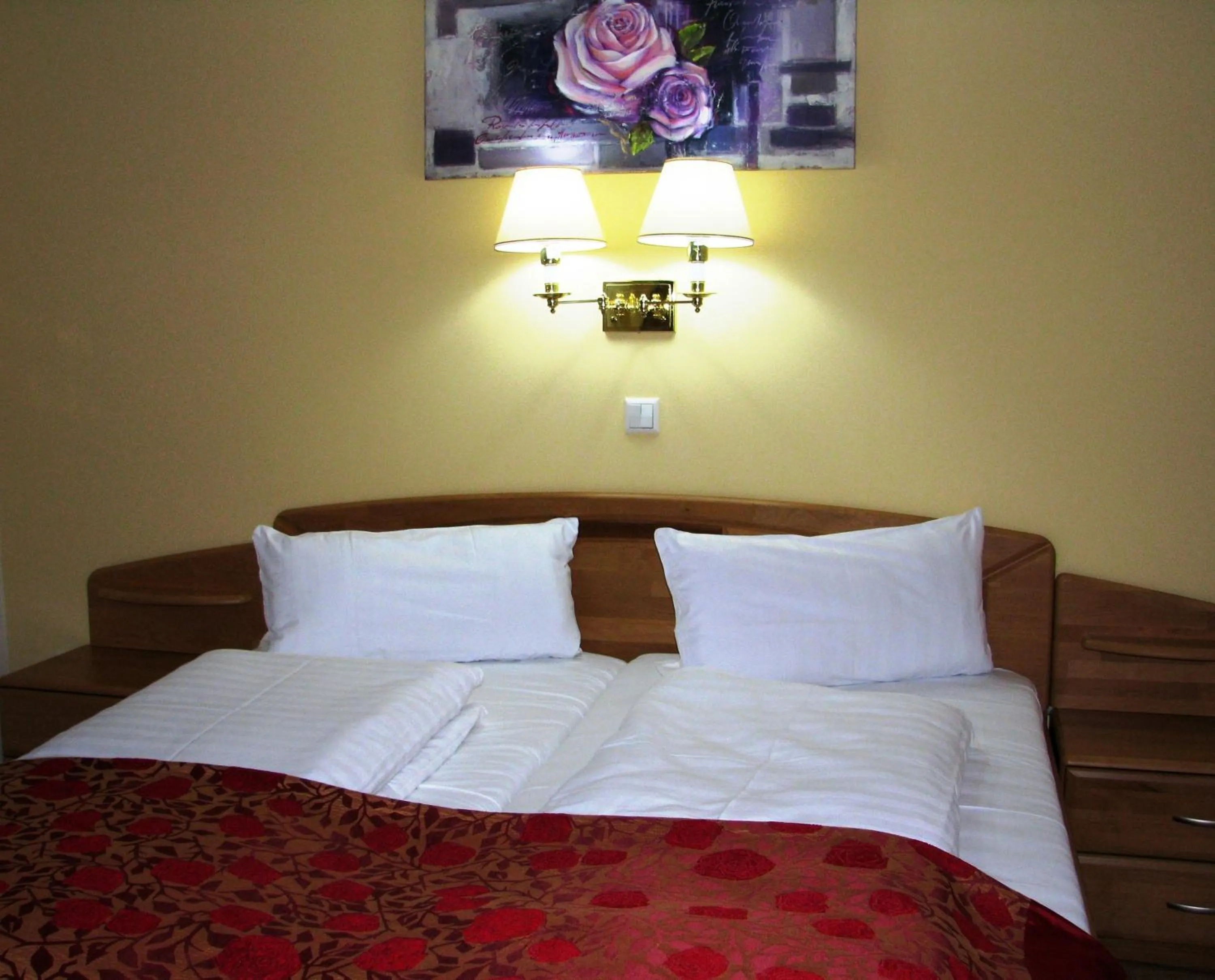 Bed in Wellnesshotel & Restaurant Hexenschopf