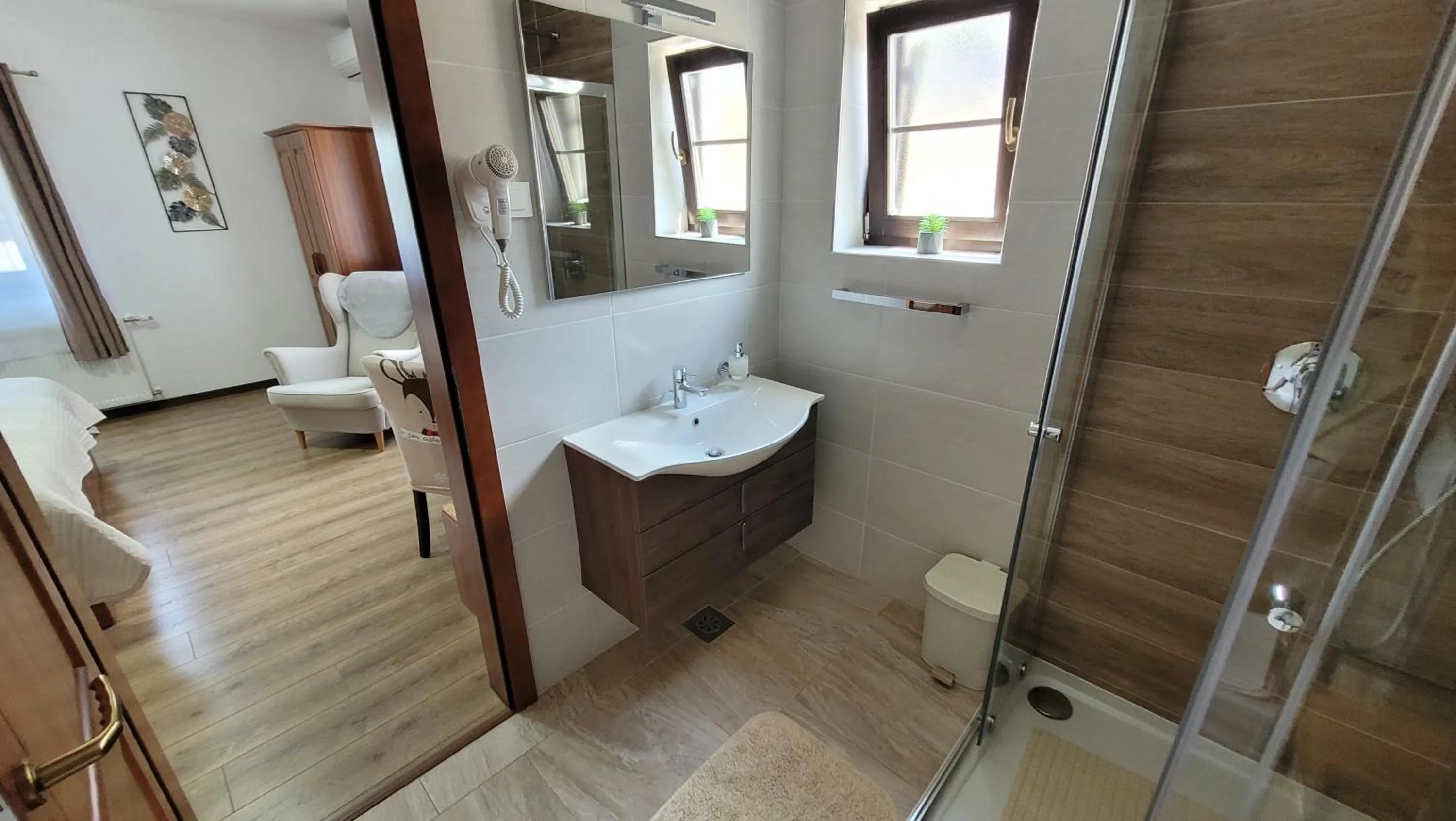 Bathroom in B&B Plitvice Lakes Villa Prica