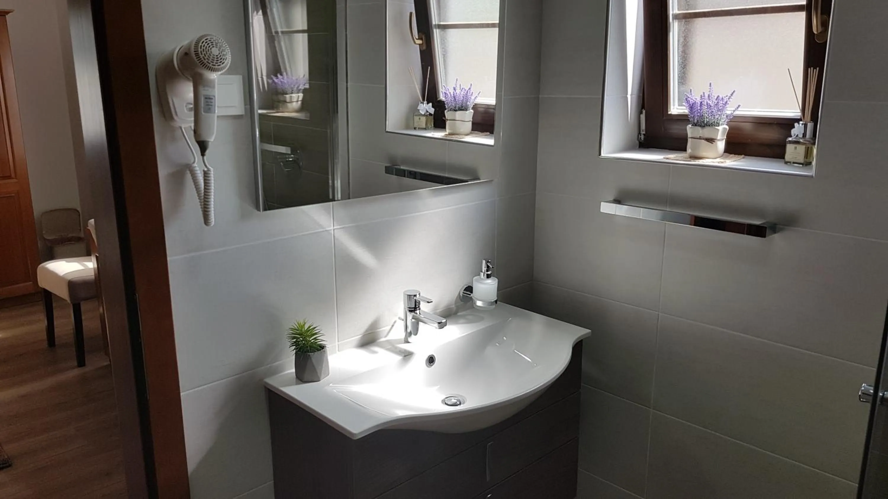 Bathroom in B&B Plitvice Lakes Villa Prica