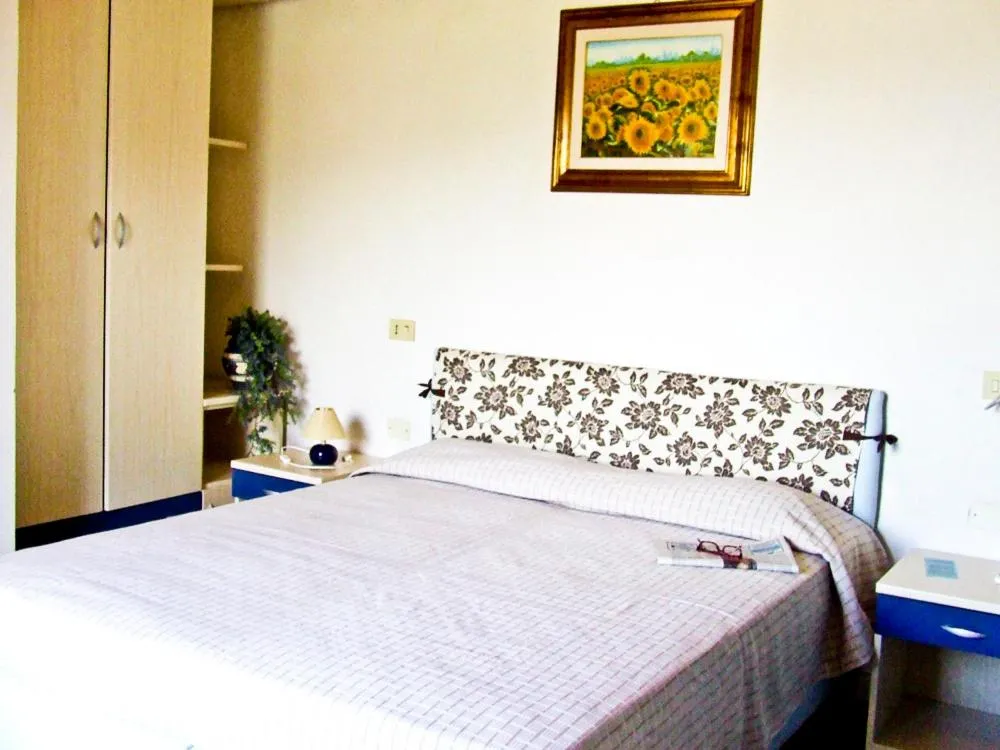 Bed in Hotel Miramare