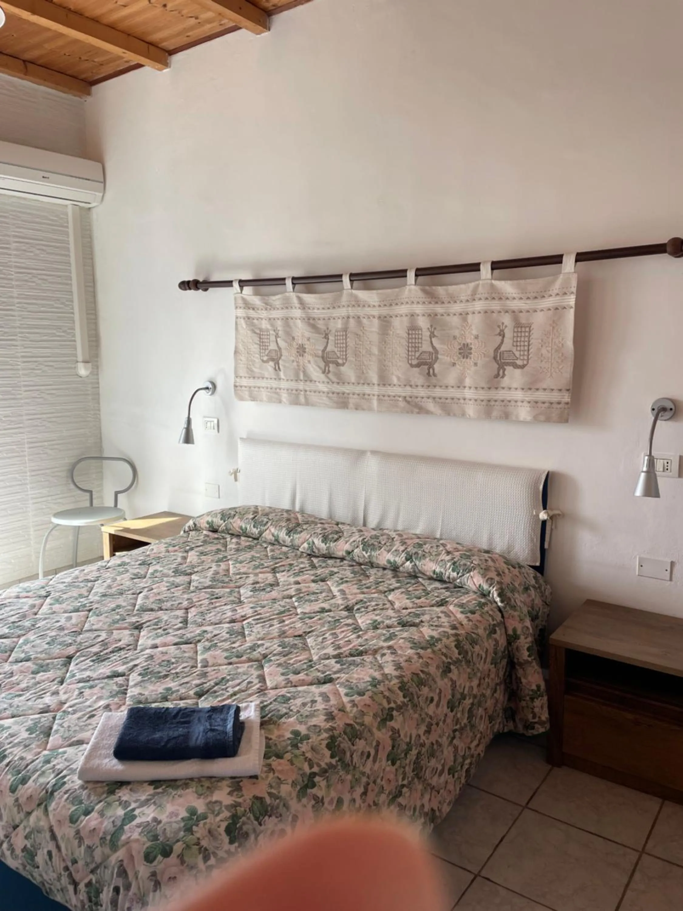 Bed in Hotel Miramare