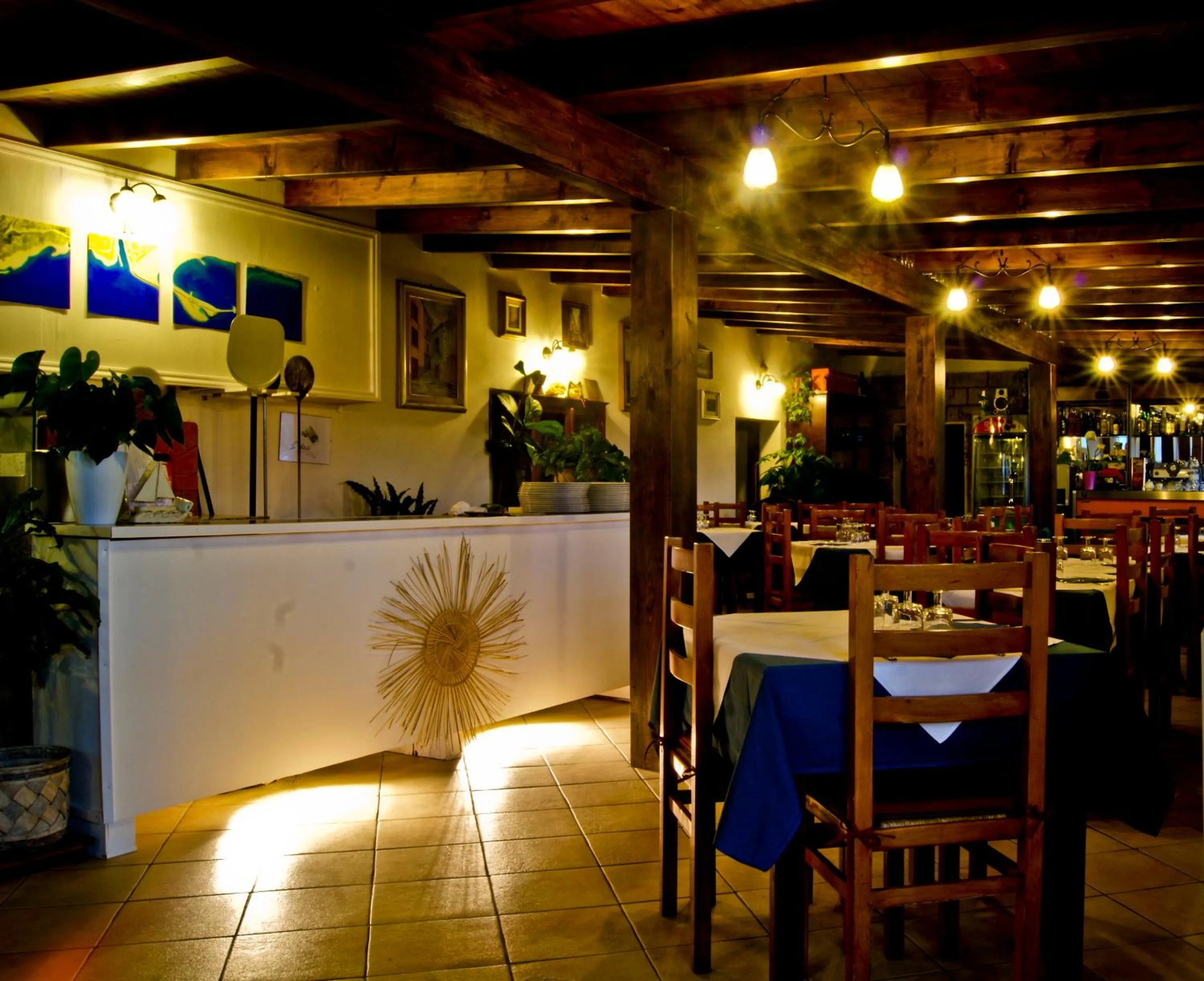 Restaurant/places to eat in Hotel Miramare
