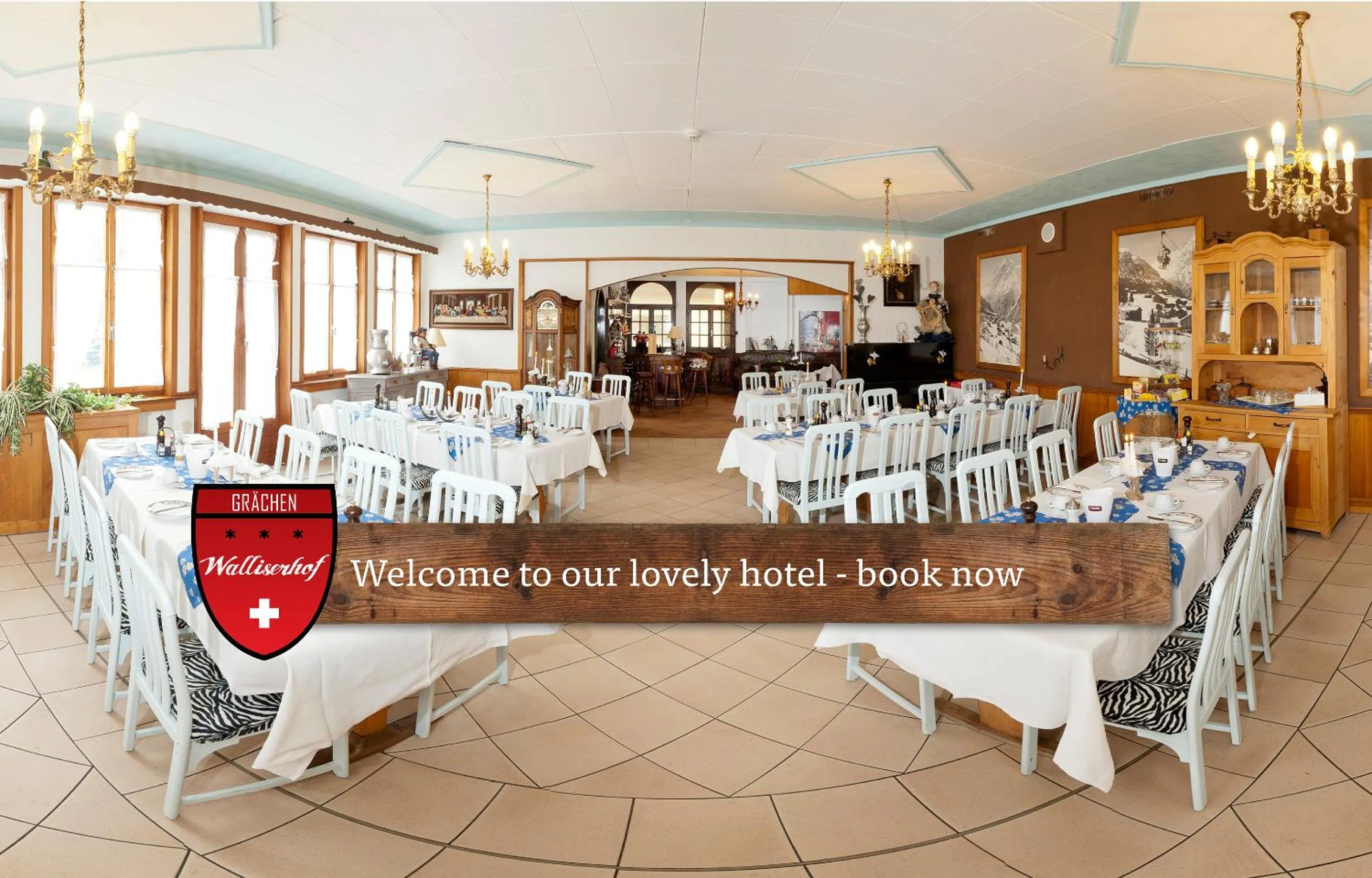 Restaurant/places to eat in Hotel Walliserhof - The Dom Collection