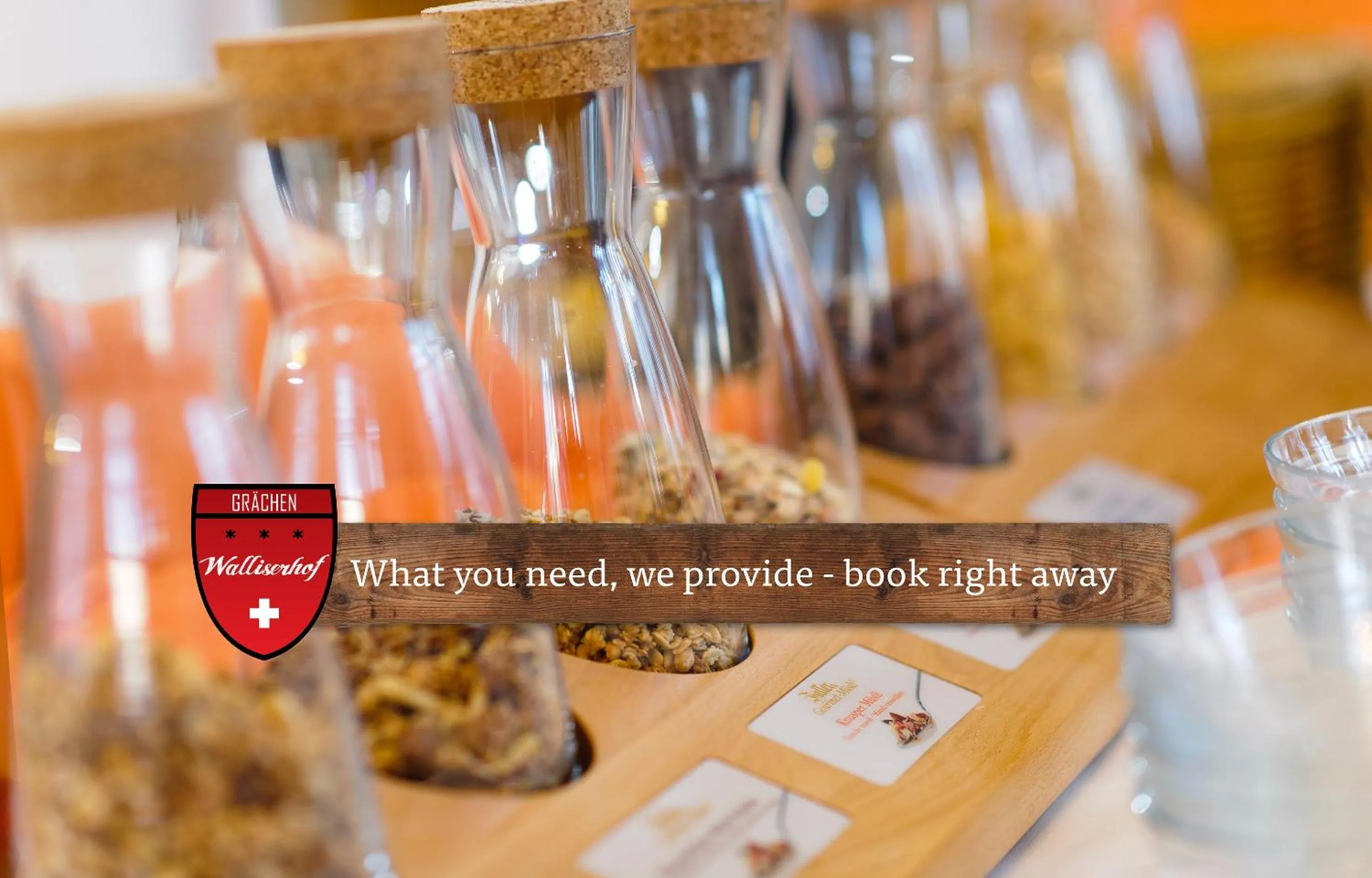 Breakfast in Hotel Walliserhof - The Dom Collection