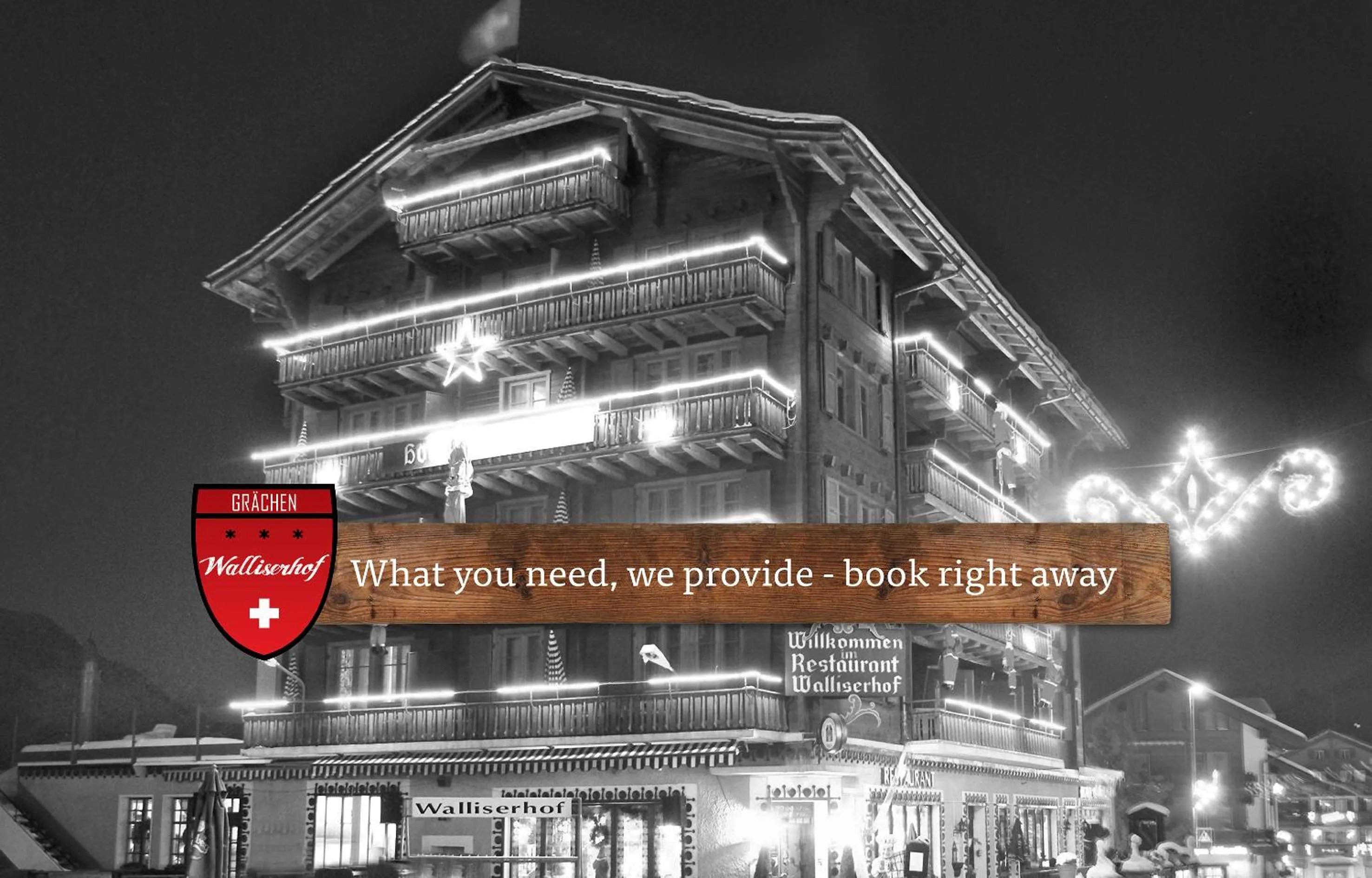 Facade/entrance in Hotel Walliserhof - The Dom Collection