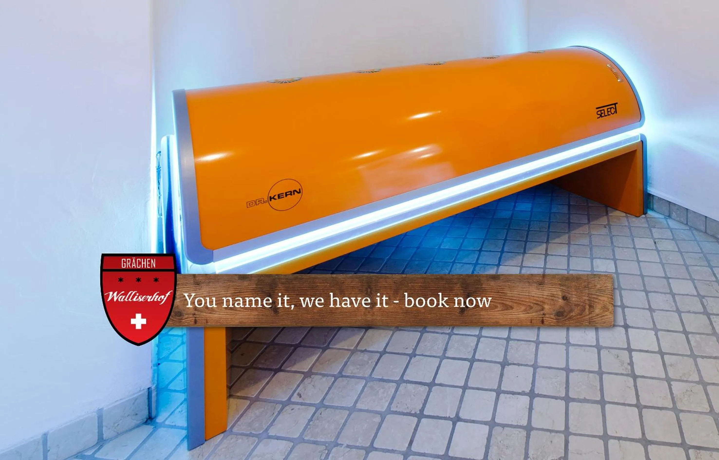 Solarium in Hotel Walliserhof - The Dom Collection