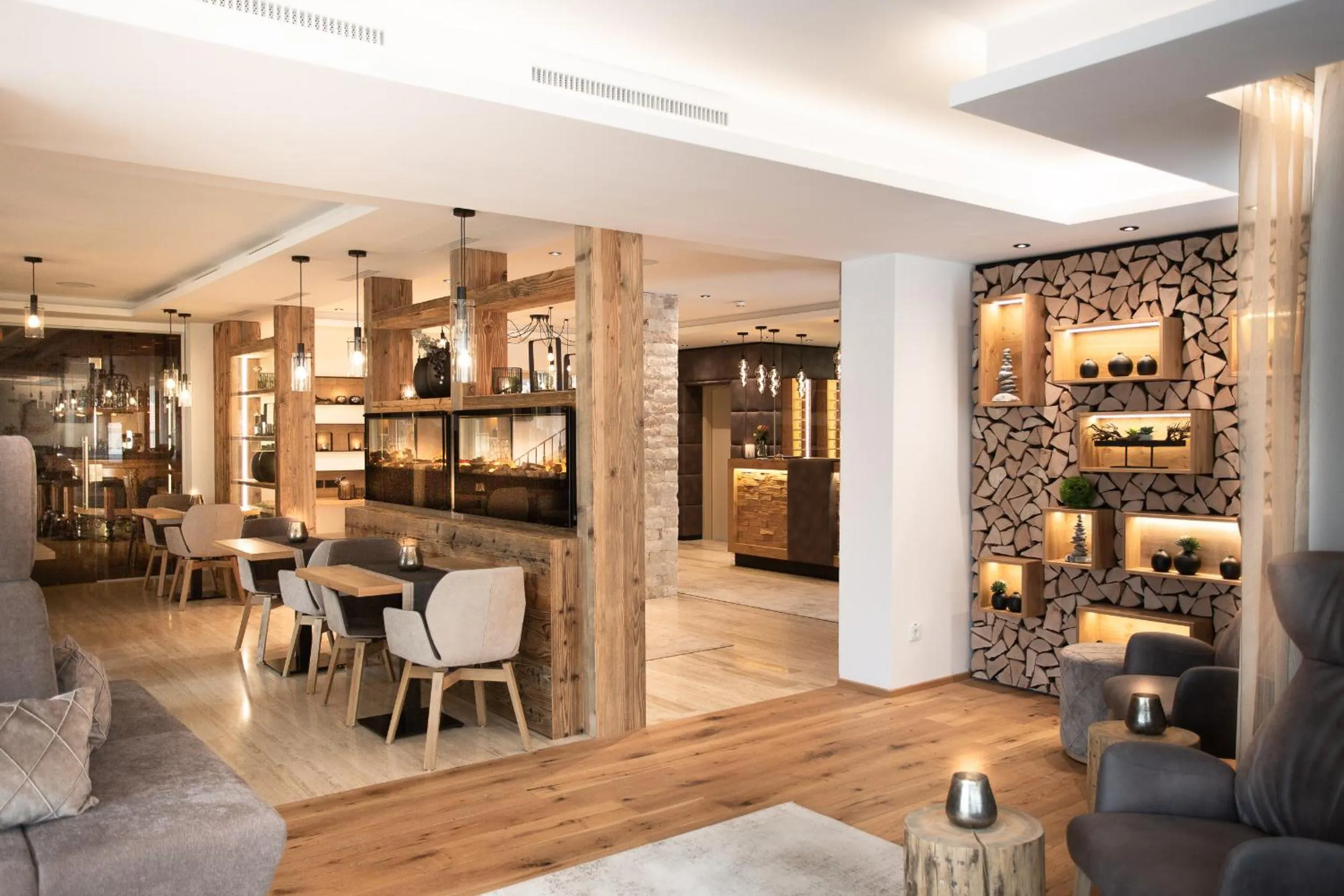 Lounge or bar in Hotel Brugger