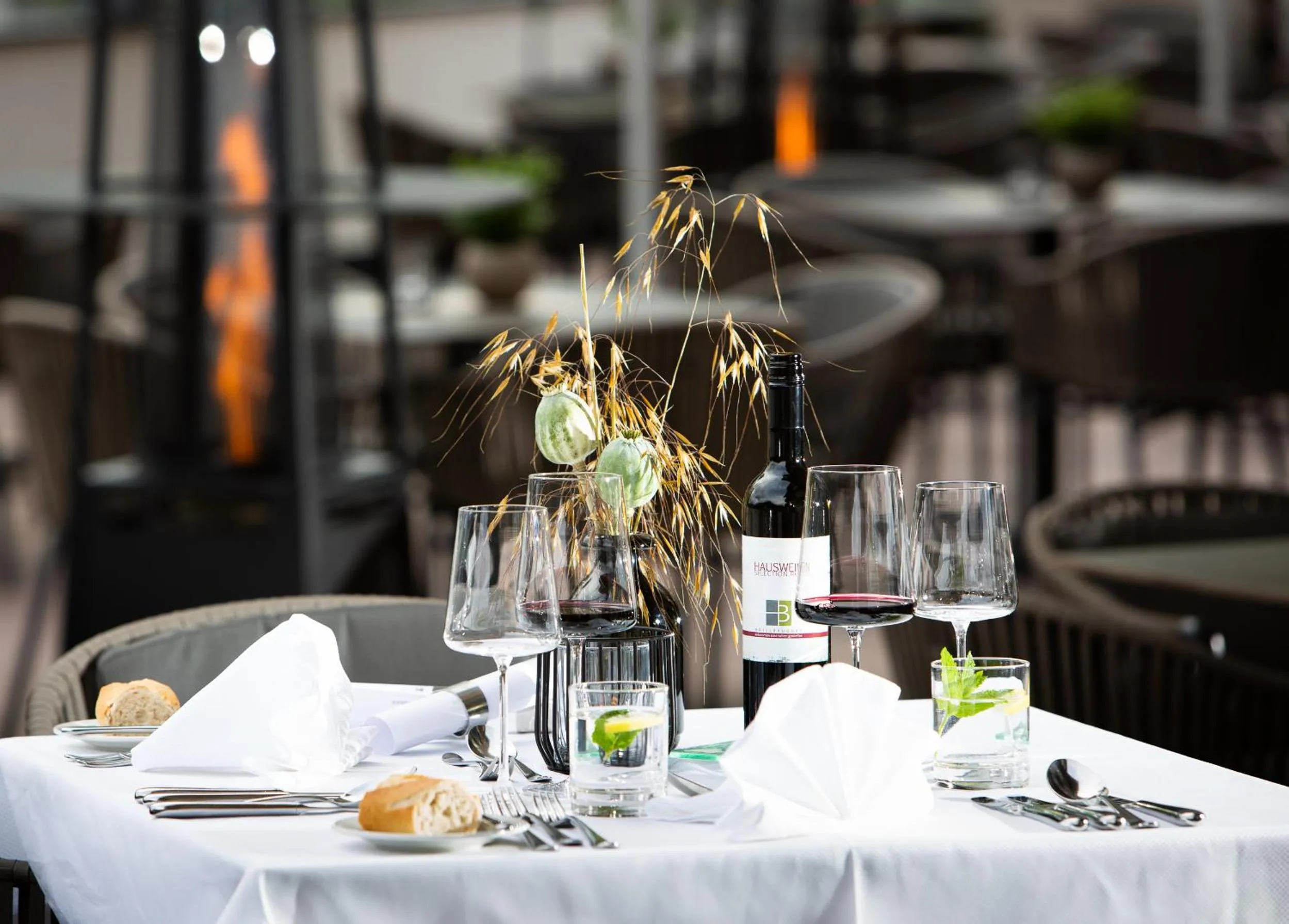 Restaurant/places to eat in Hotel Brugger