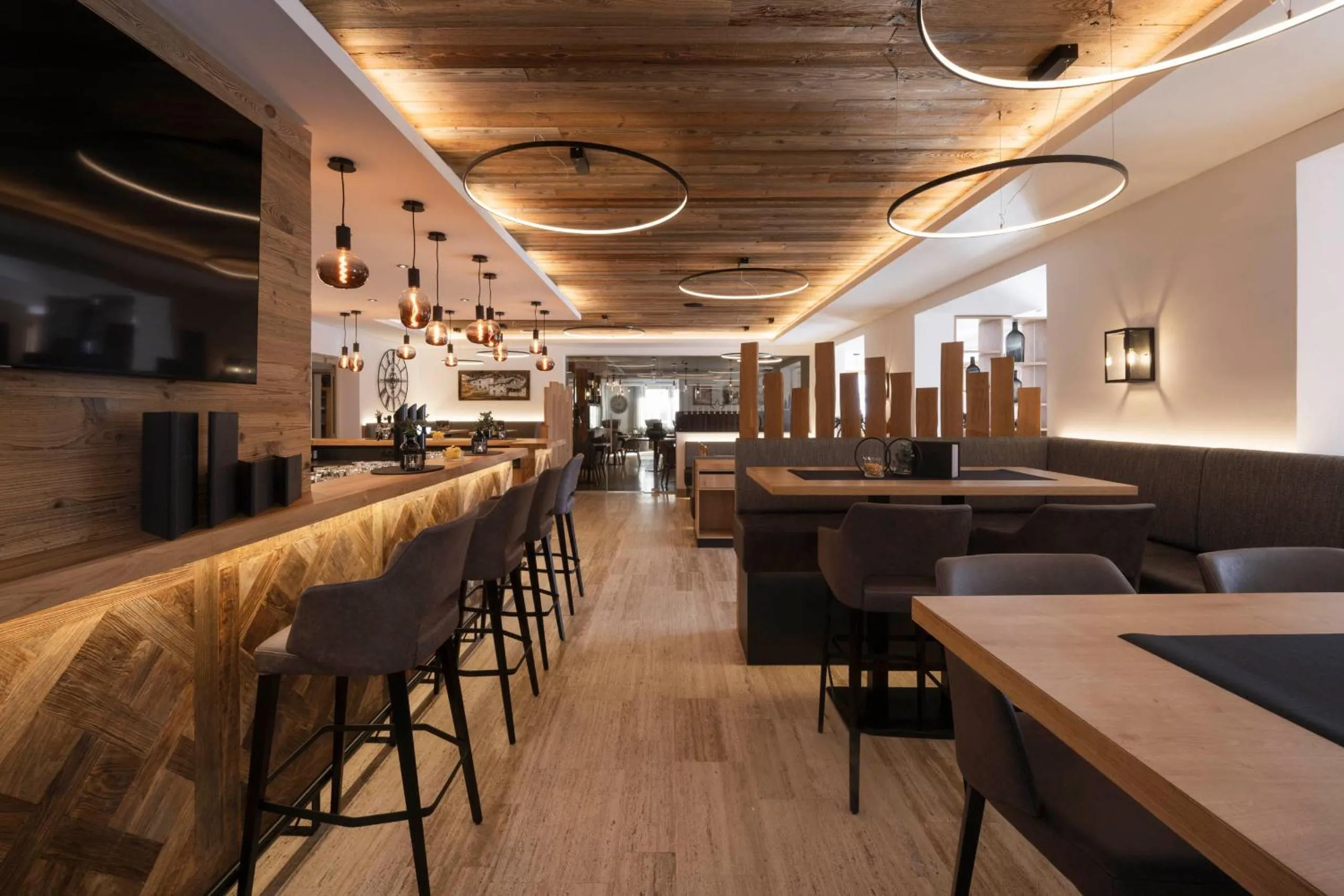 Lounge or bar in Hotel Brugger