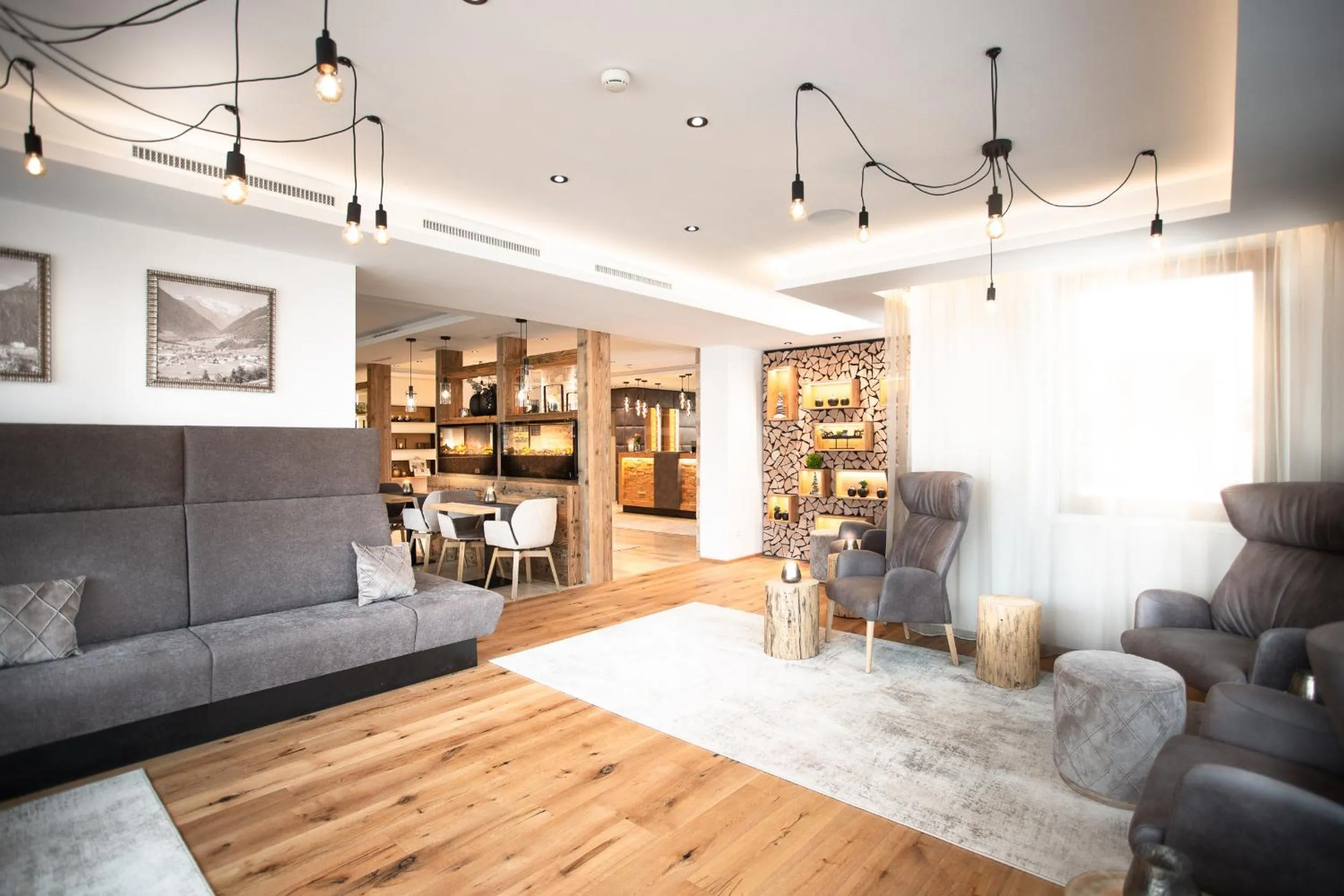 Lounge or bar in Hotel Brugger
