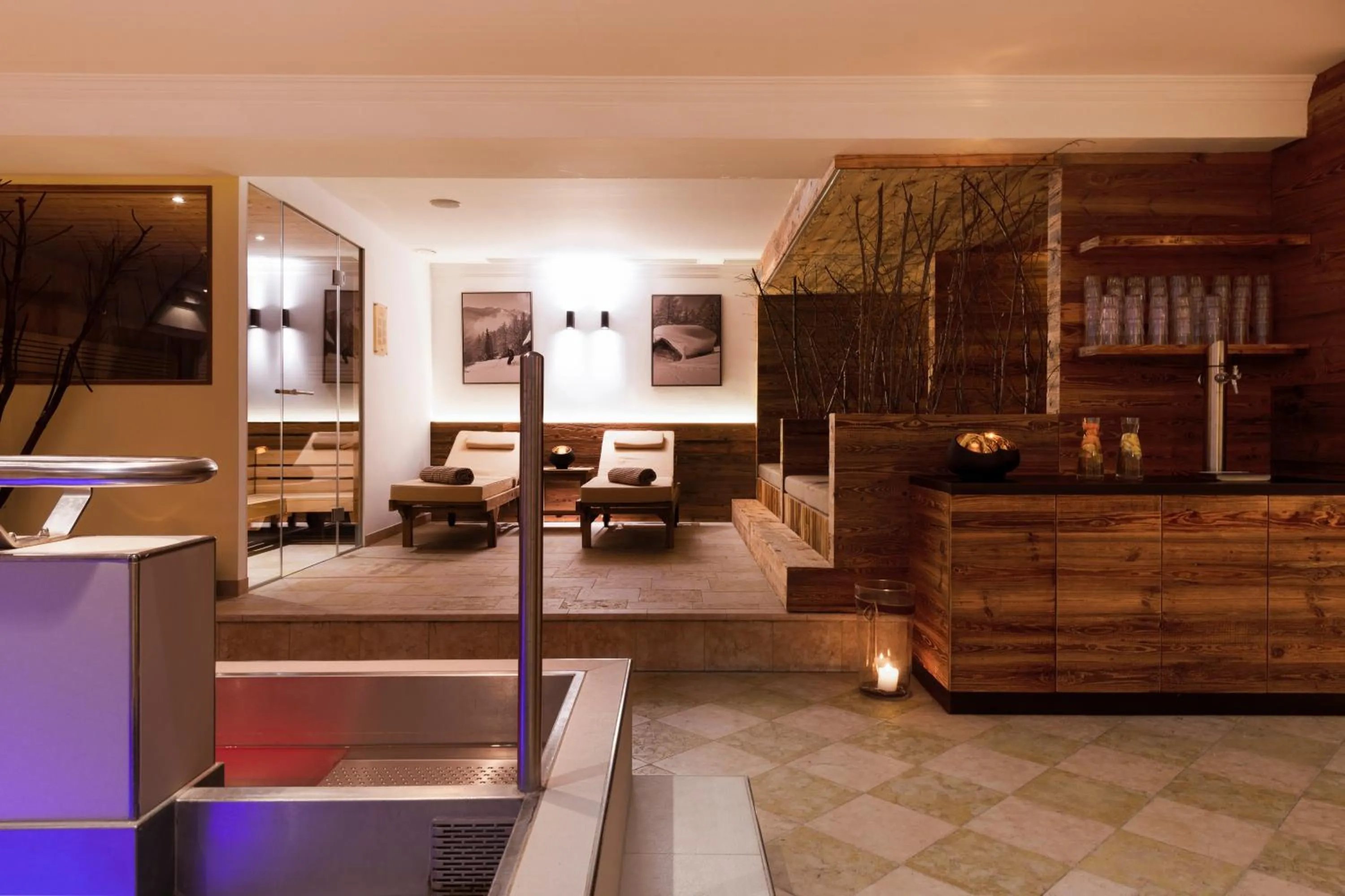 Sauna in Hotel Brugger