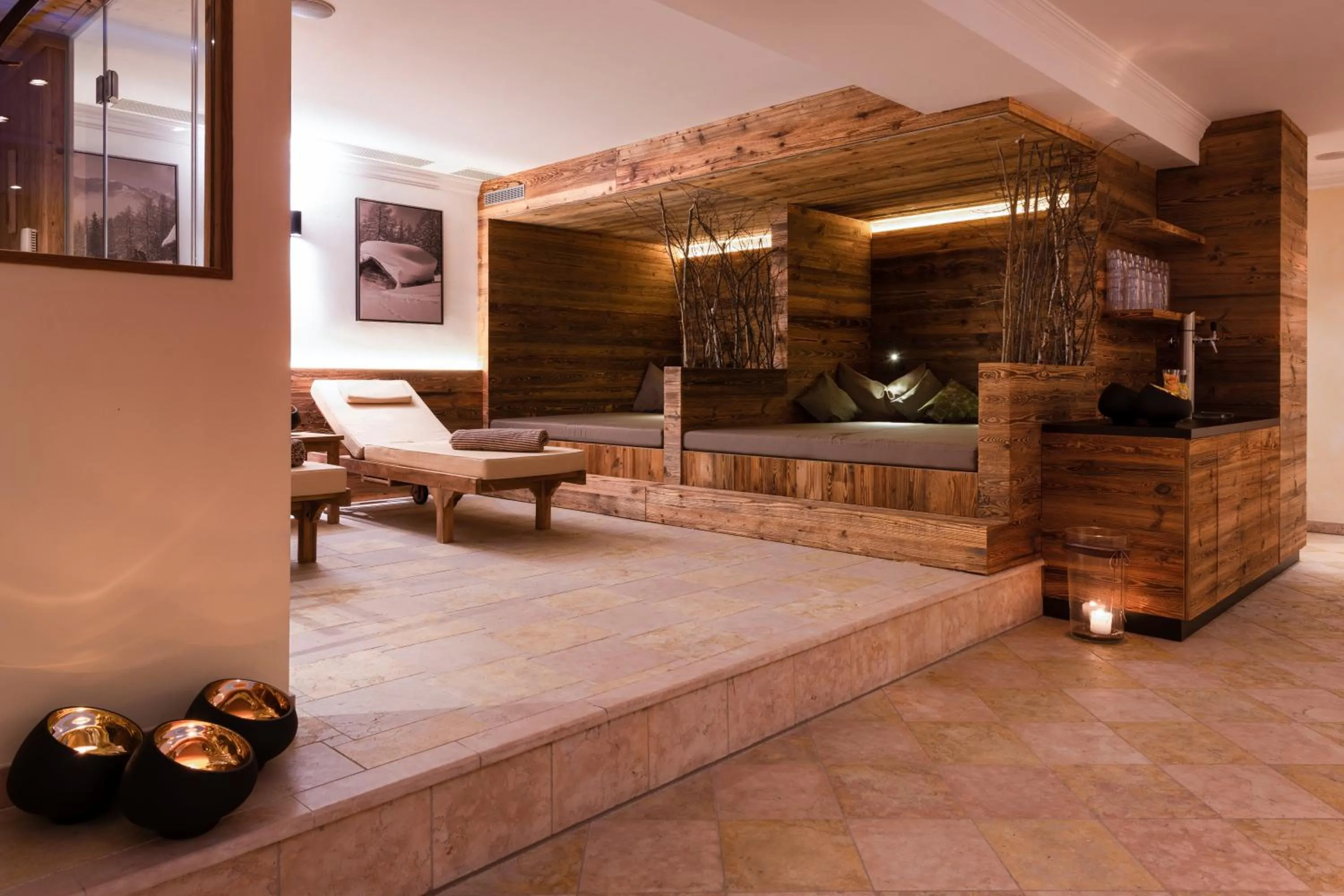 Sauna in Hotel Brugger