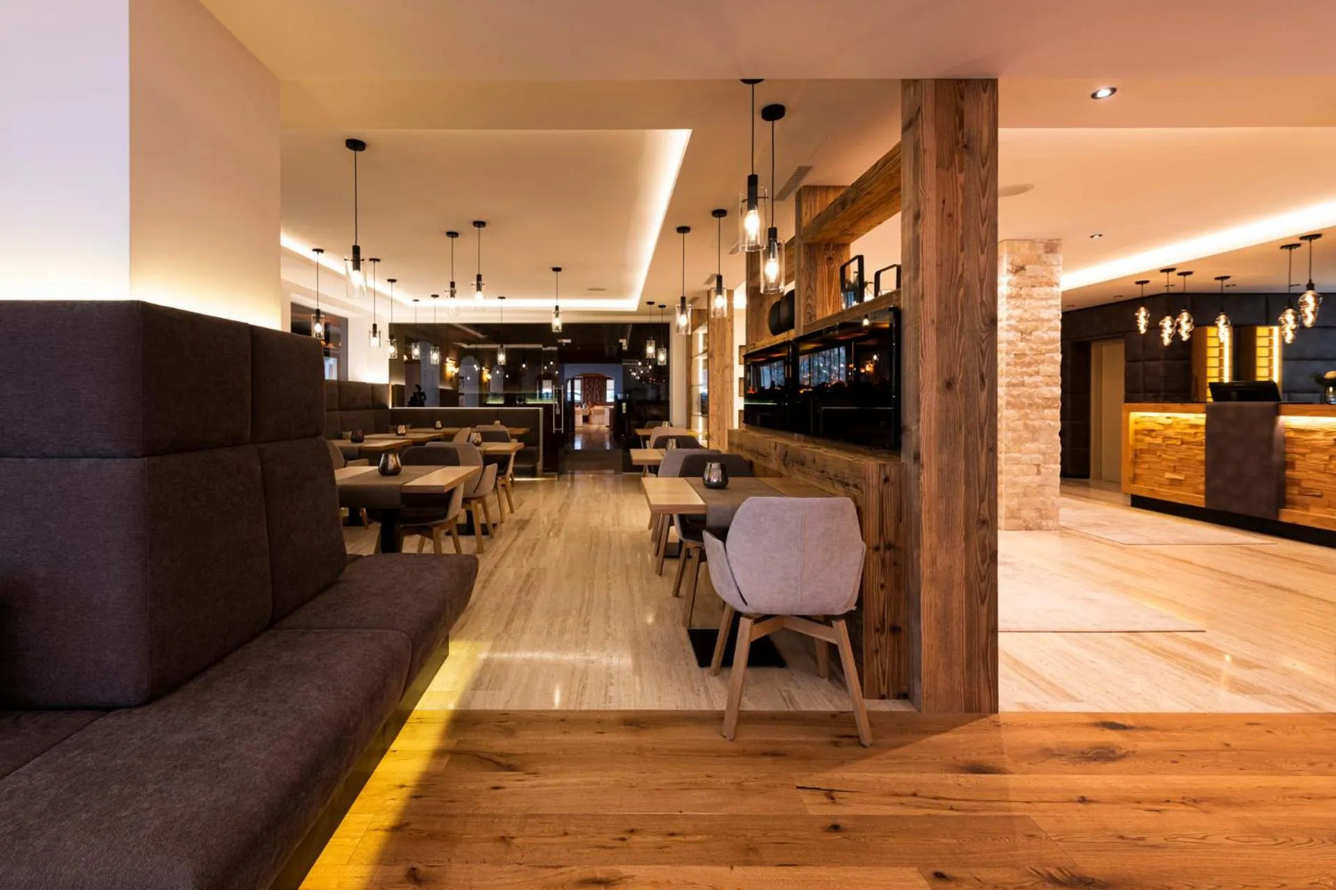 Restaurant/places to eat in Hotel Brugger