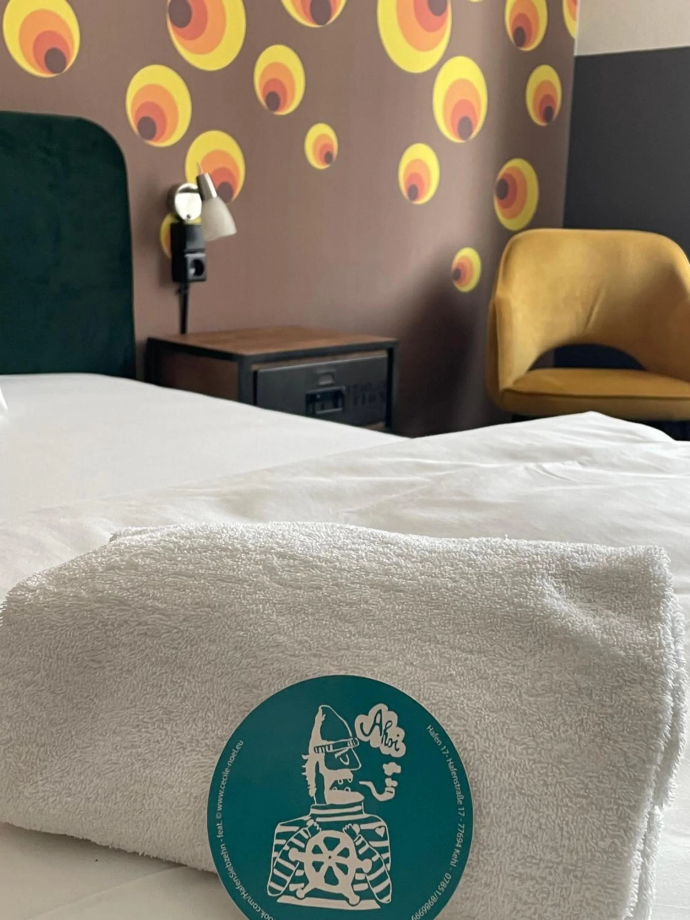 Bed in Hafen 17 Hotel Küche Bar