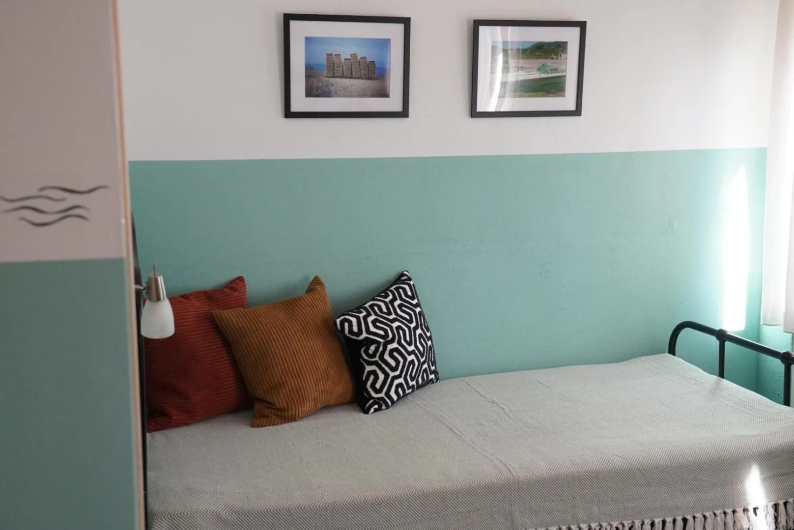 Bed in Hafen 17 Hotel Küche Bar