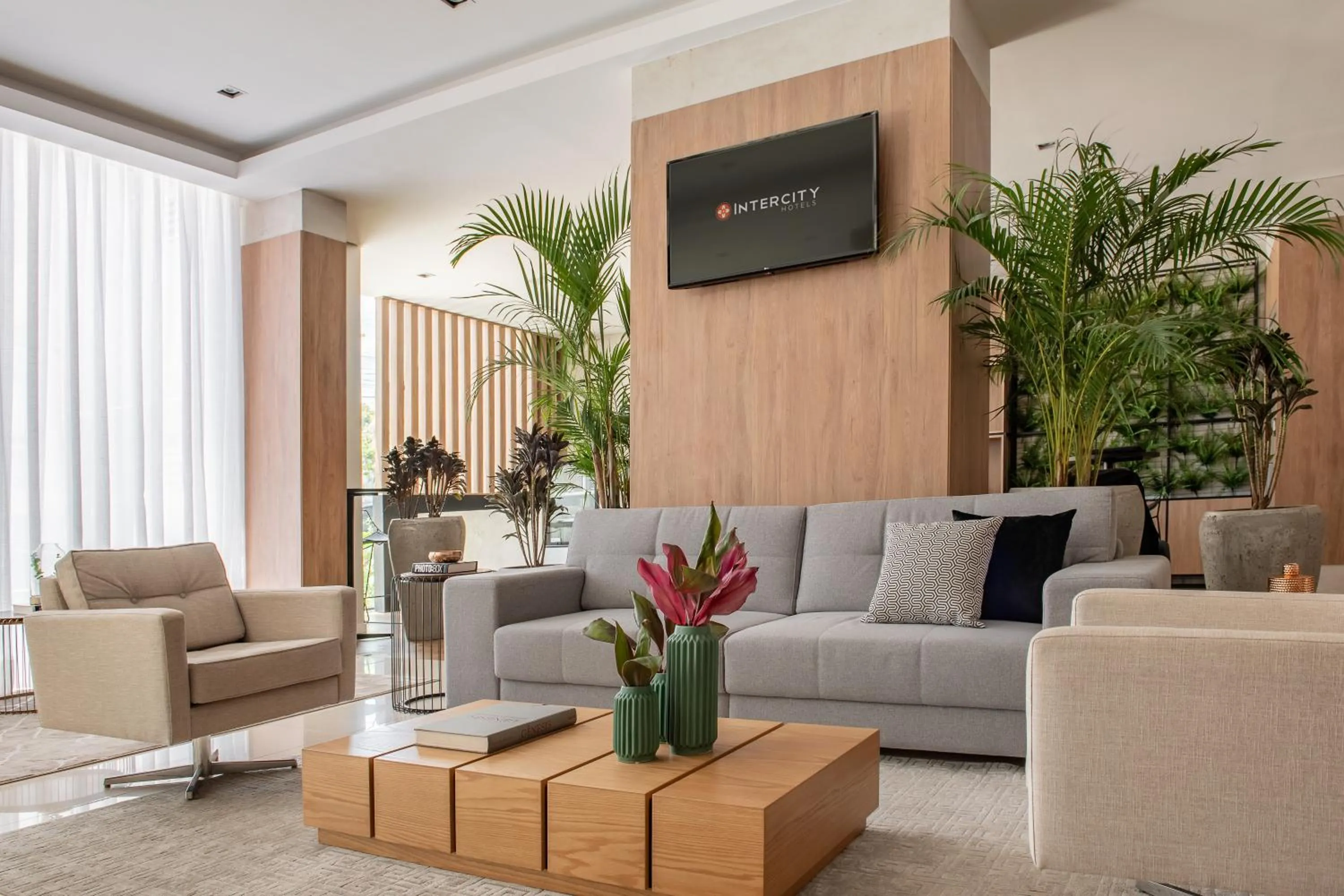 Lobby or reception in Intercity Sao Leopoldo