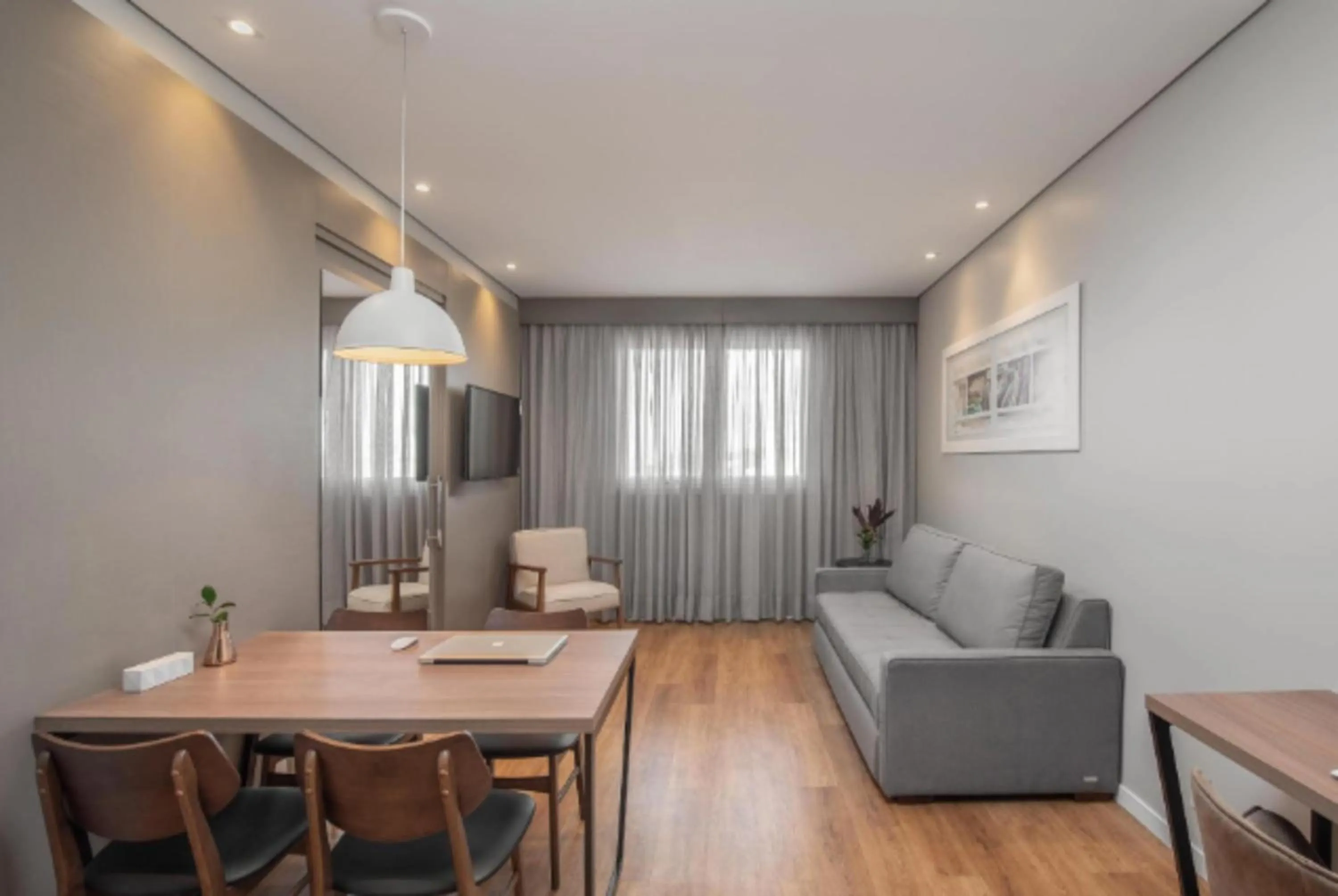 Communal lounge/ TV room in Intercity Sao Leopoldo