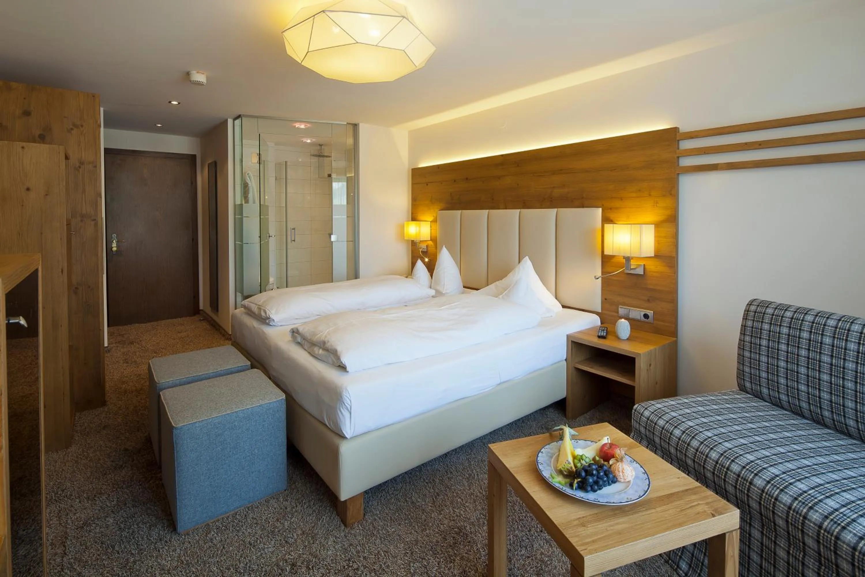 Shower, Bed in Der Rindererhof