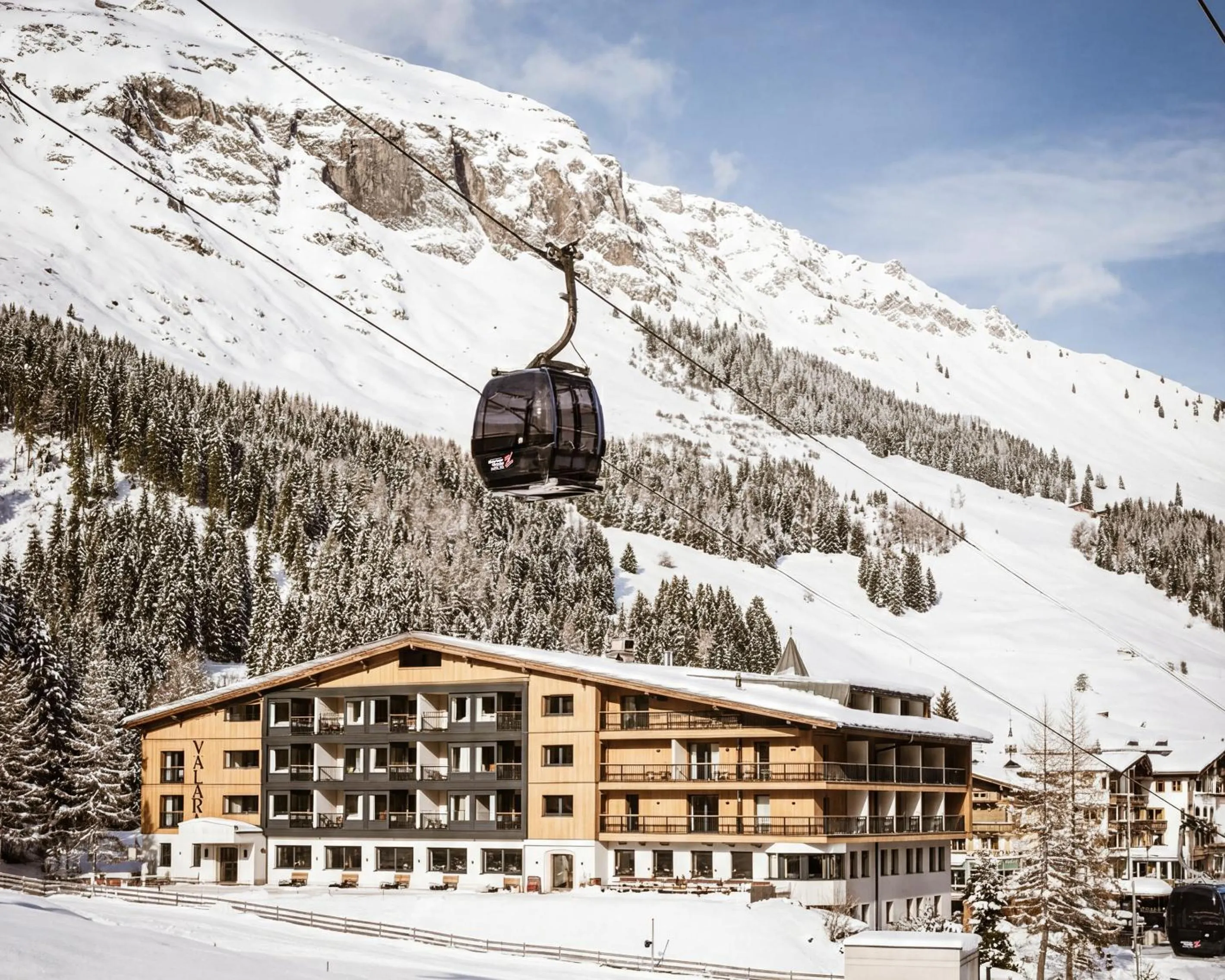 Property building in VALARA Alpine Art Hotel