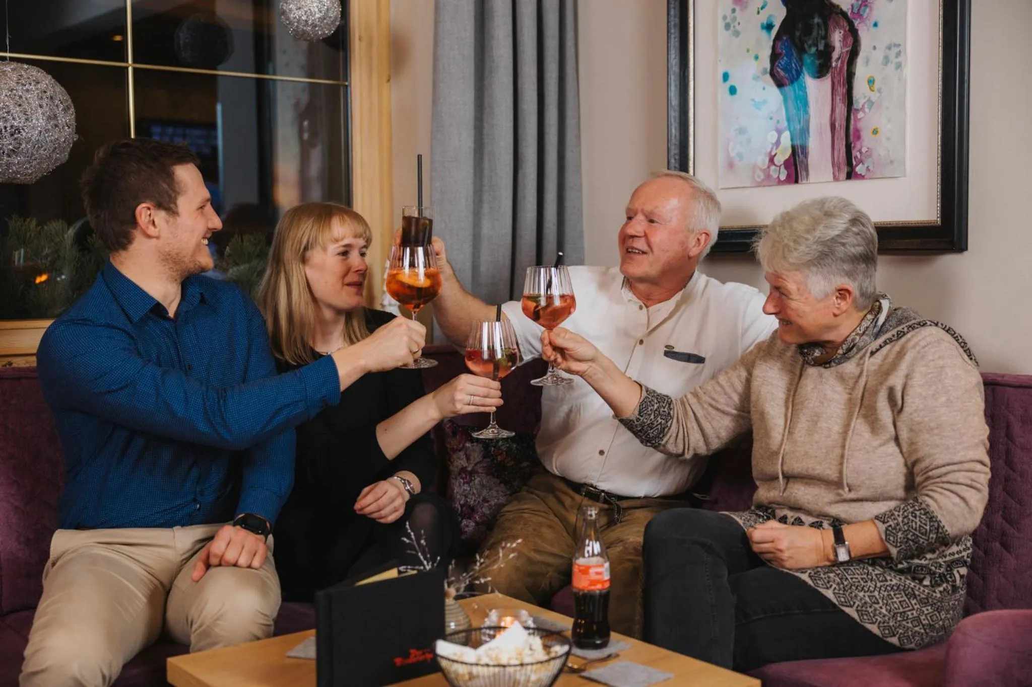 Lounge or bar in Der Rindererhof