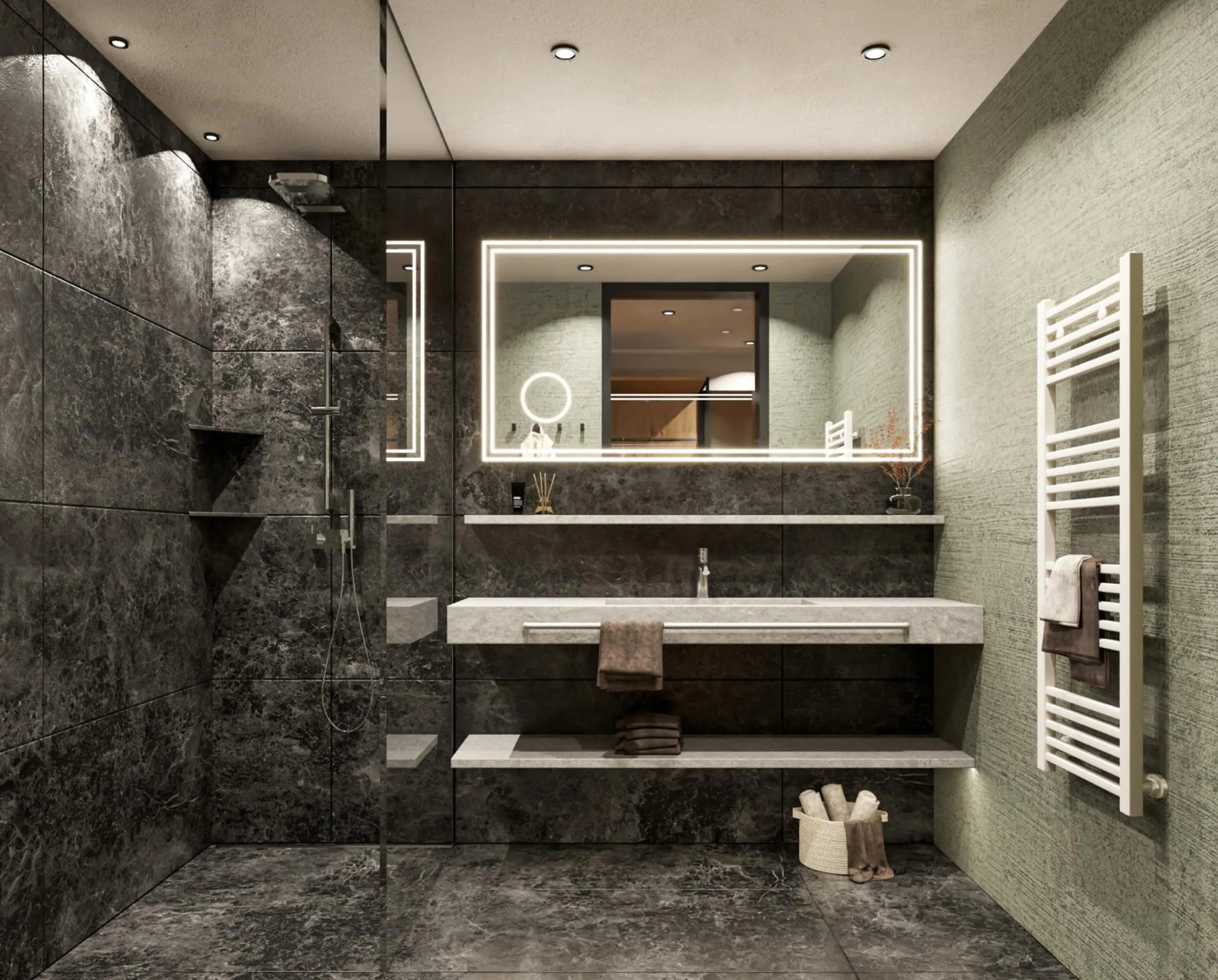 Bathroom in VALARA - Alpine Art Hotel