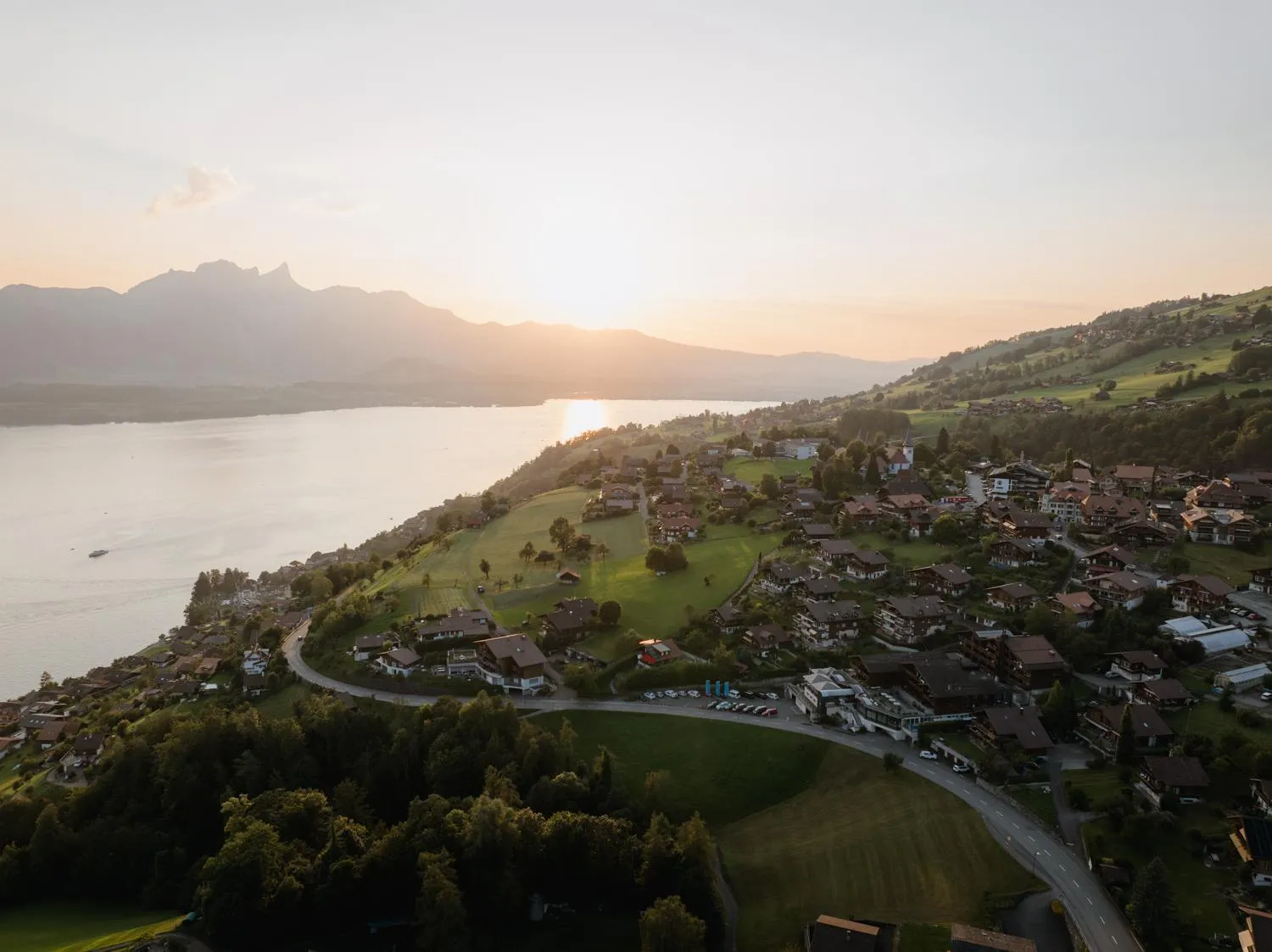 Property building in Solbadhotel Sigriswil