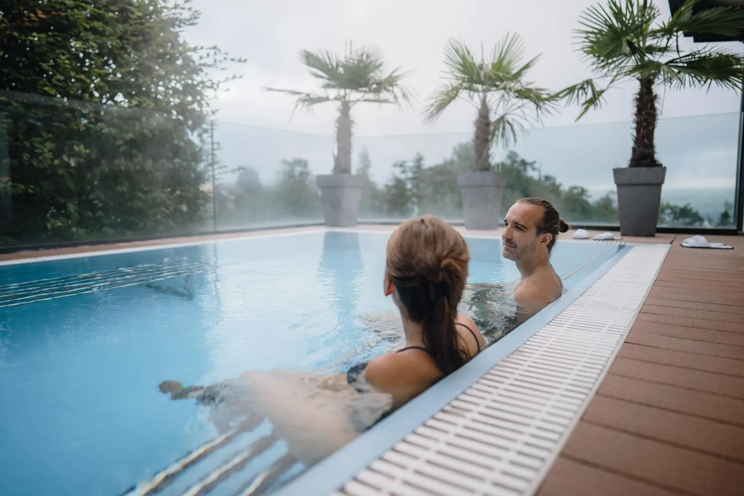 Hot Tub in Solbadhotel Sigriswil