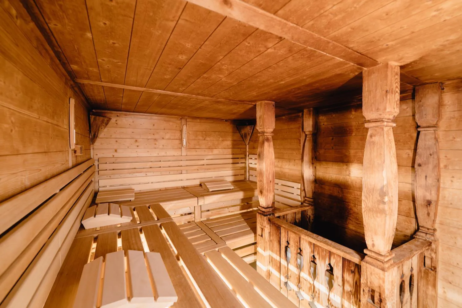 Sauna in Solbadhotel Sigriswil