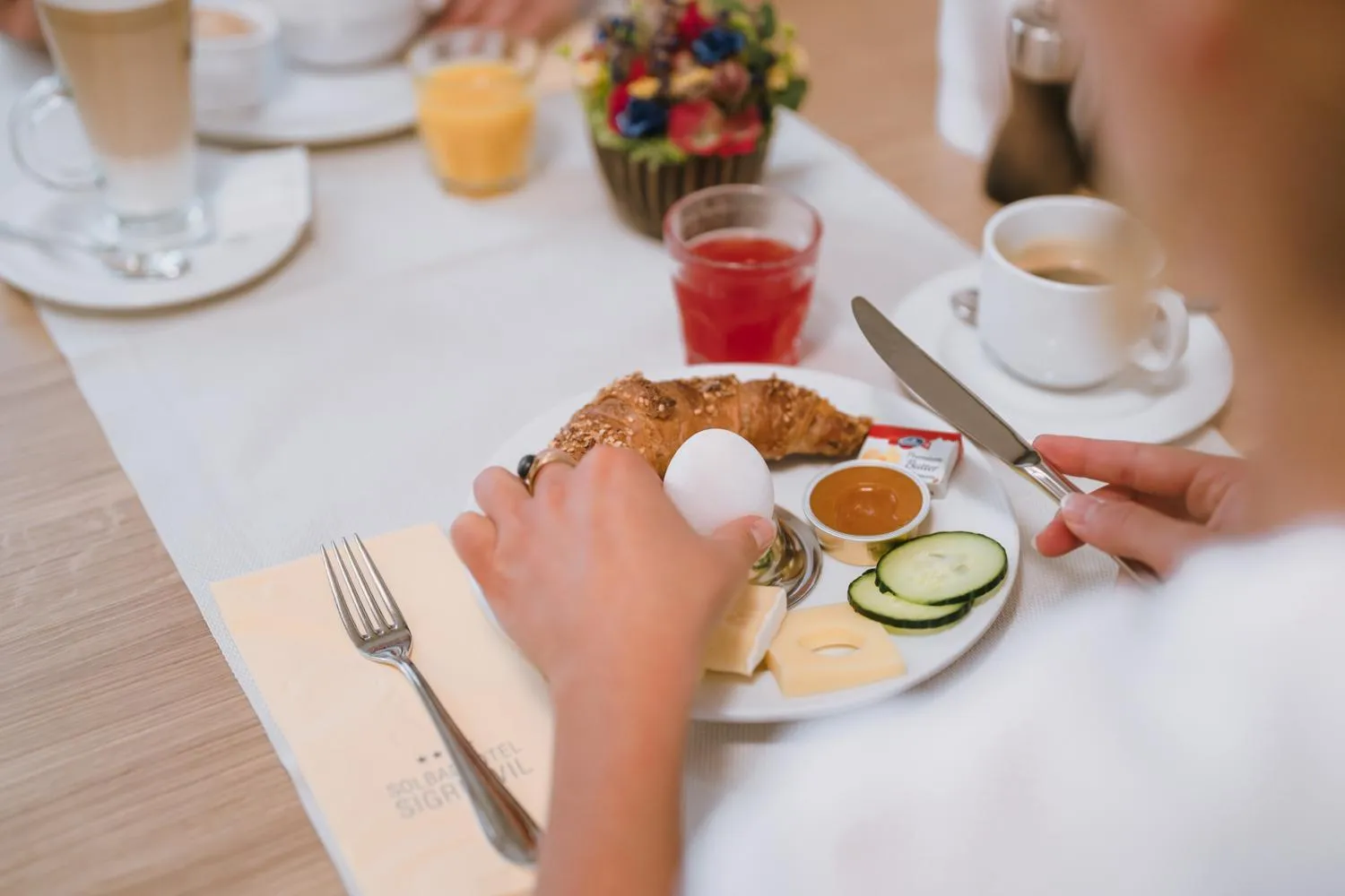 Breakfast in Solbadhotel Sigriswil