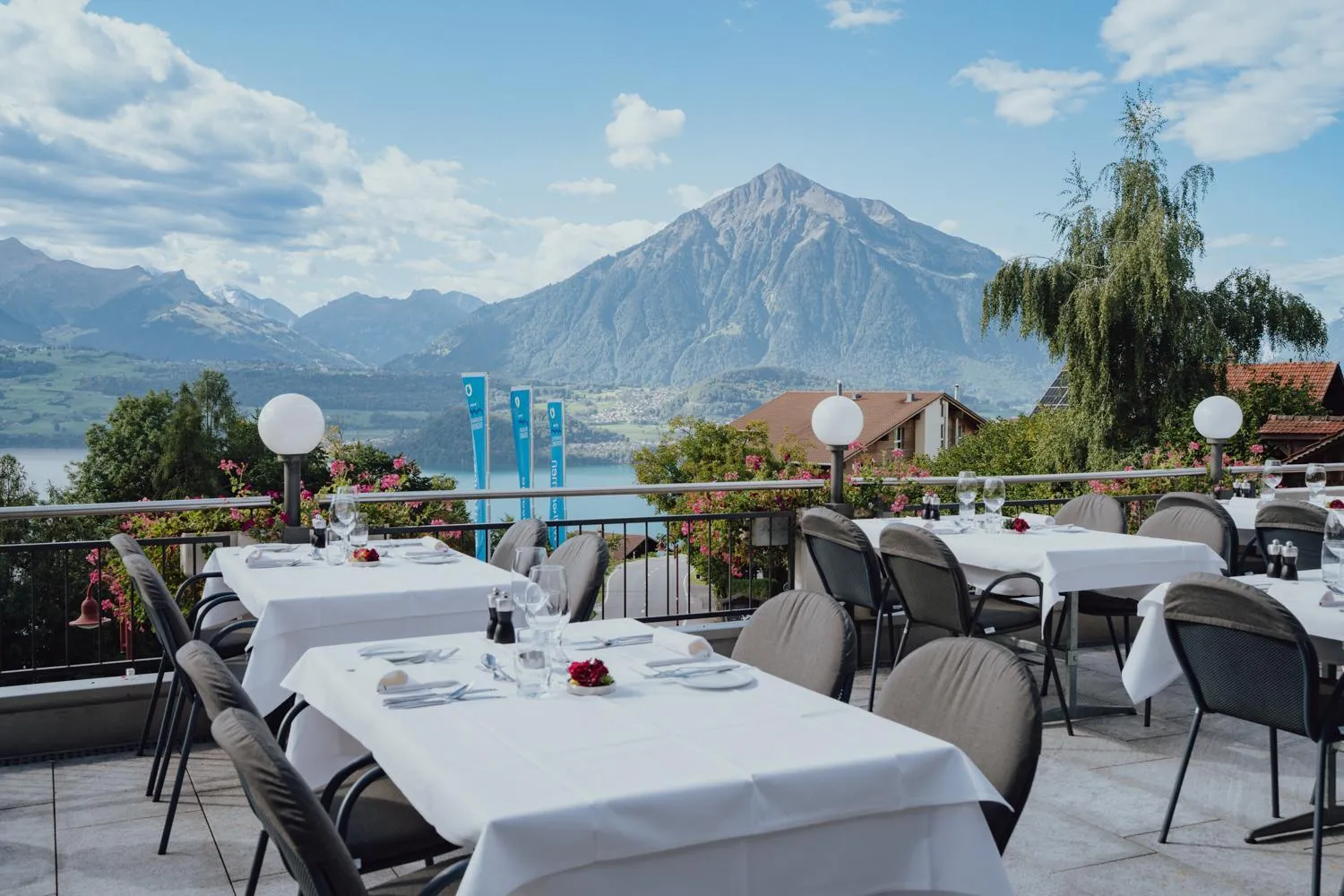 Restaurant/places to eat in Solbadhotel Sigriswil