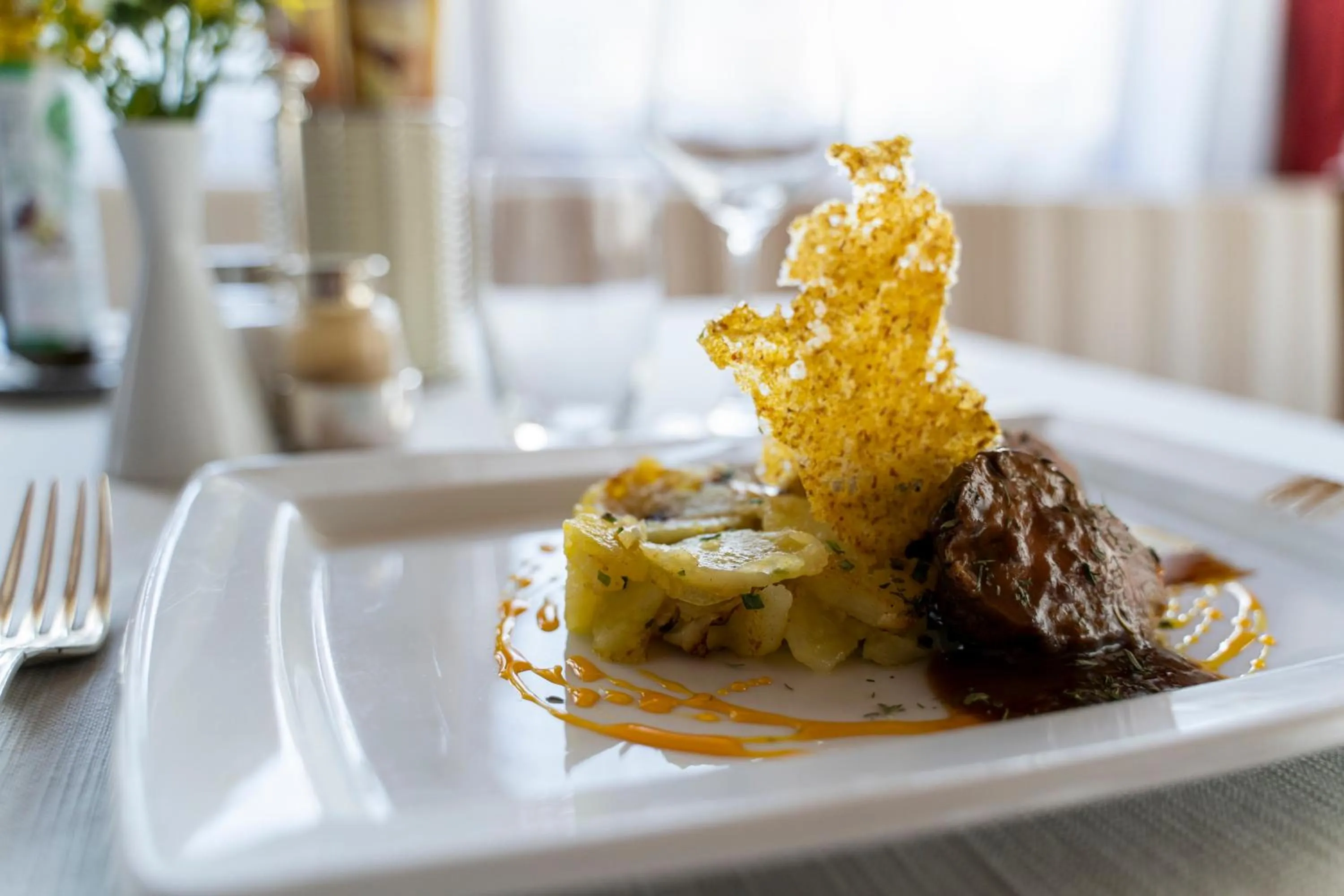 Food close-up in Hotel Astoria