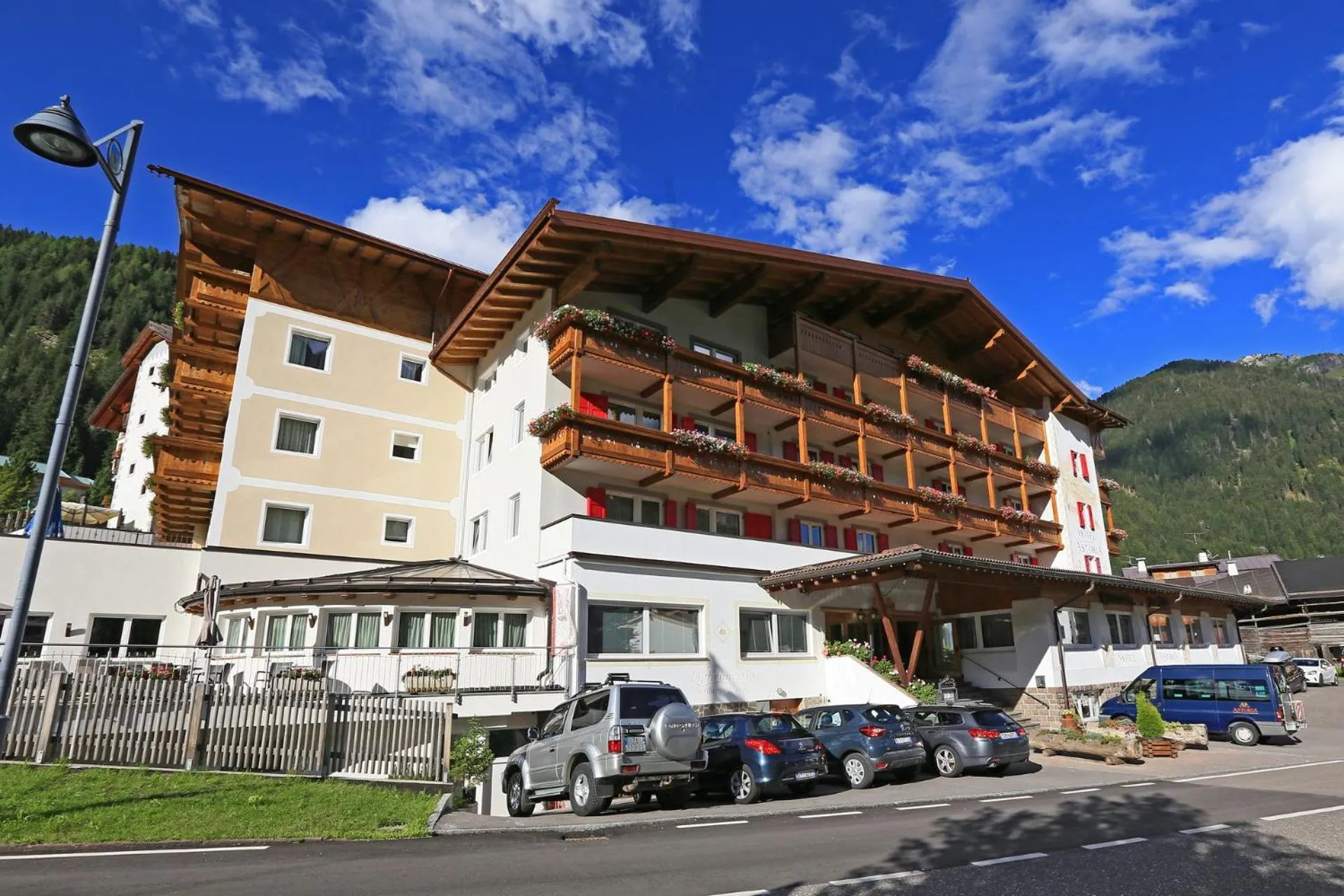 Property building in Hotel Astoria