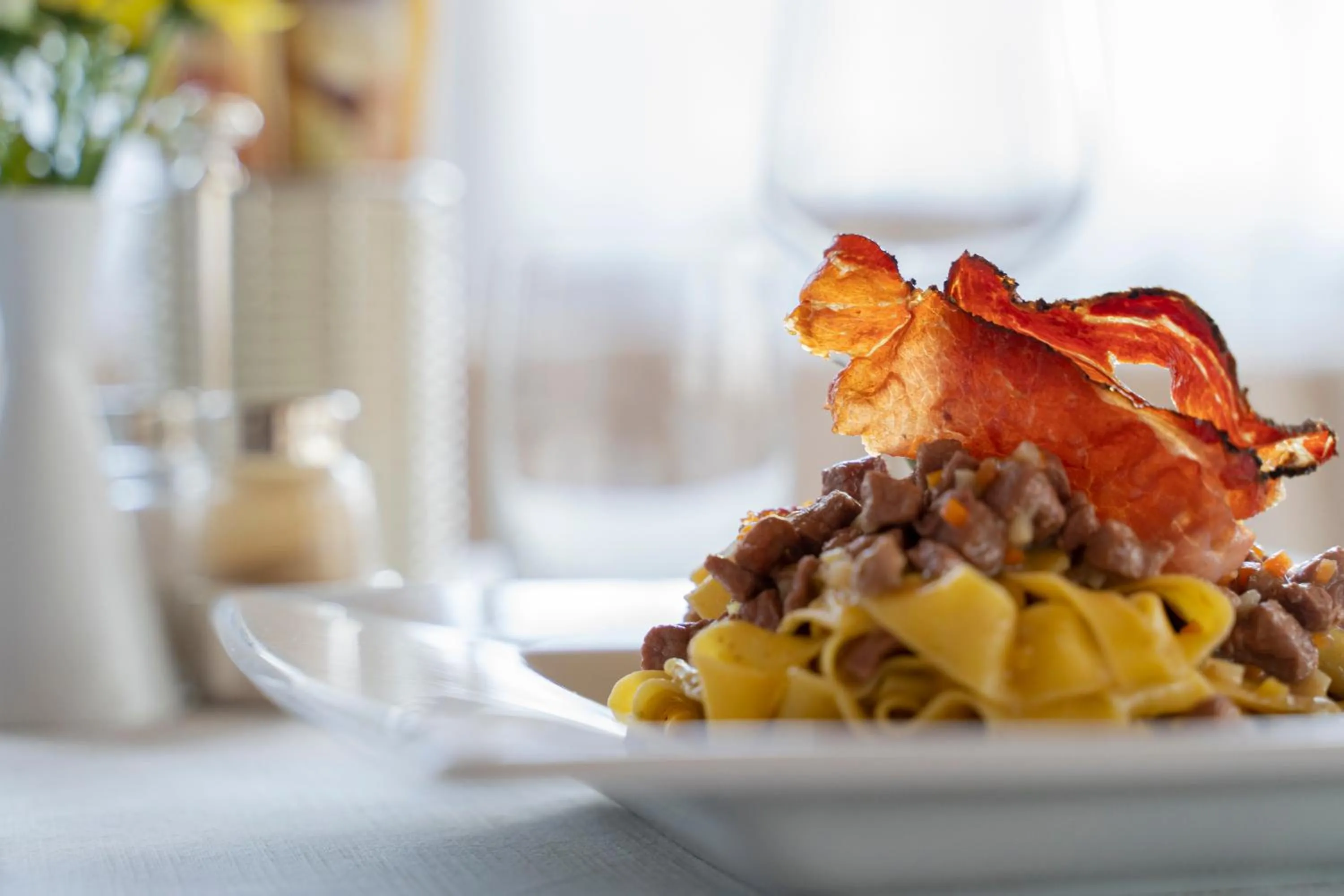 Food close-up in Hotel Astoria